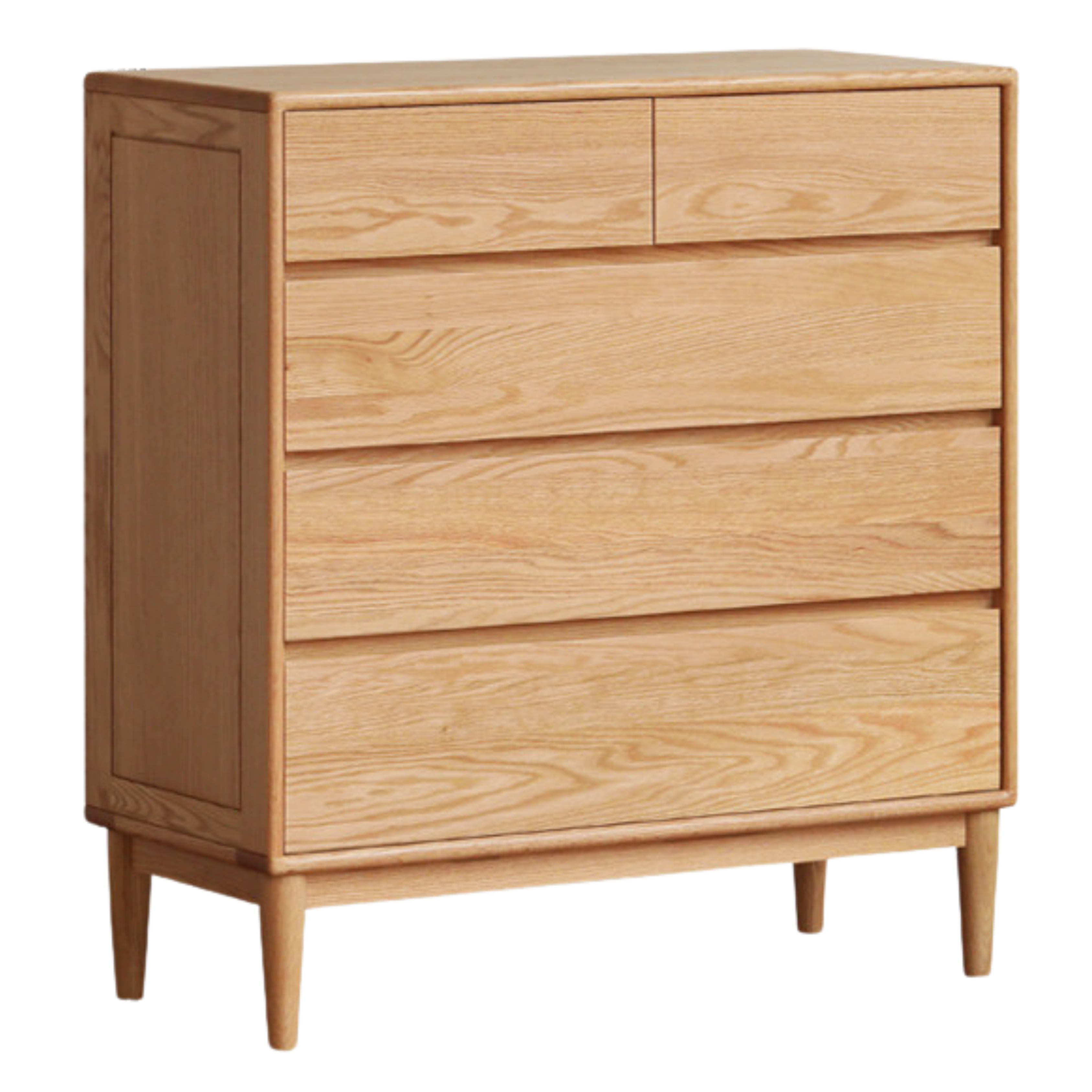 Oak Solid Wood Small Chest of Drawers