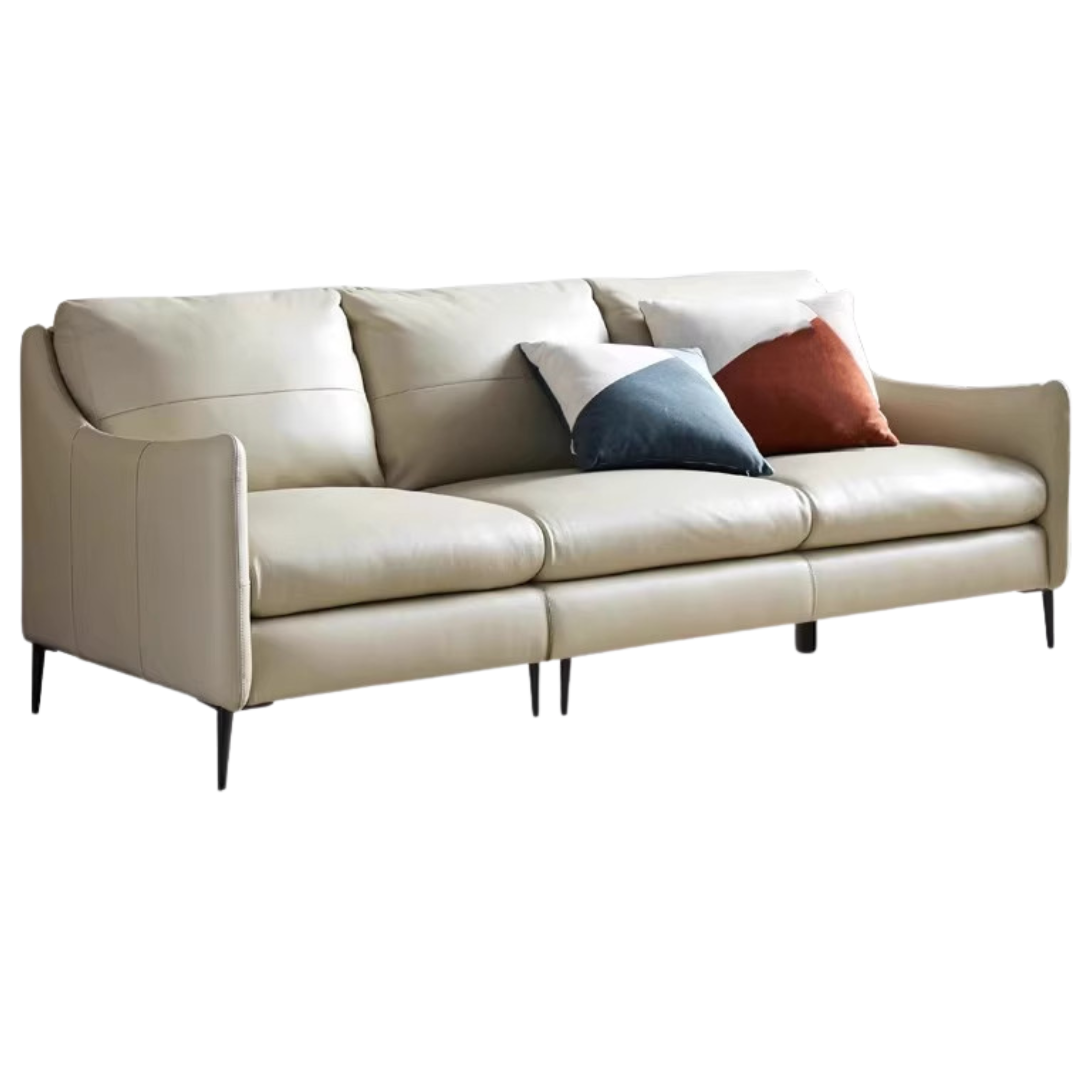 Leather Sofa Genuine Cowhide.