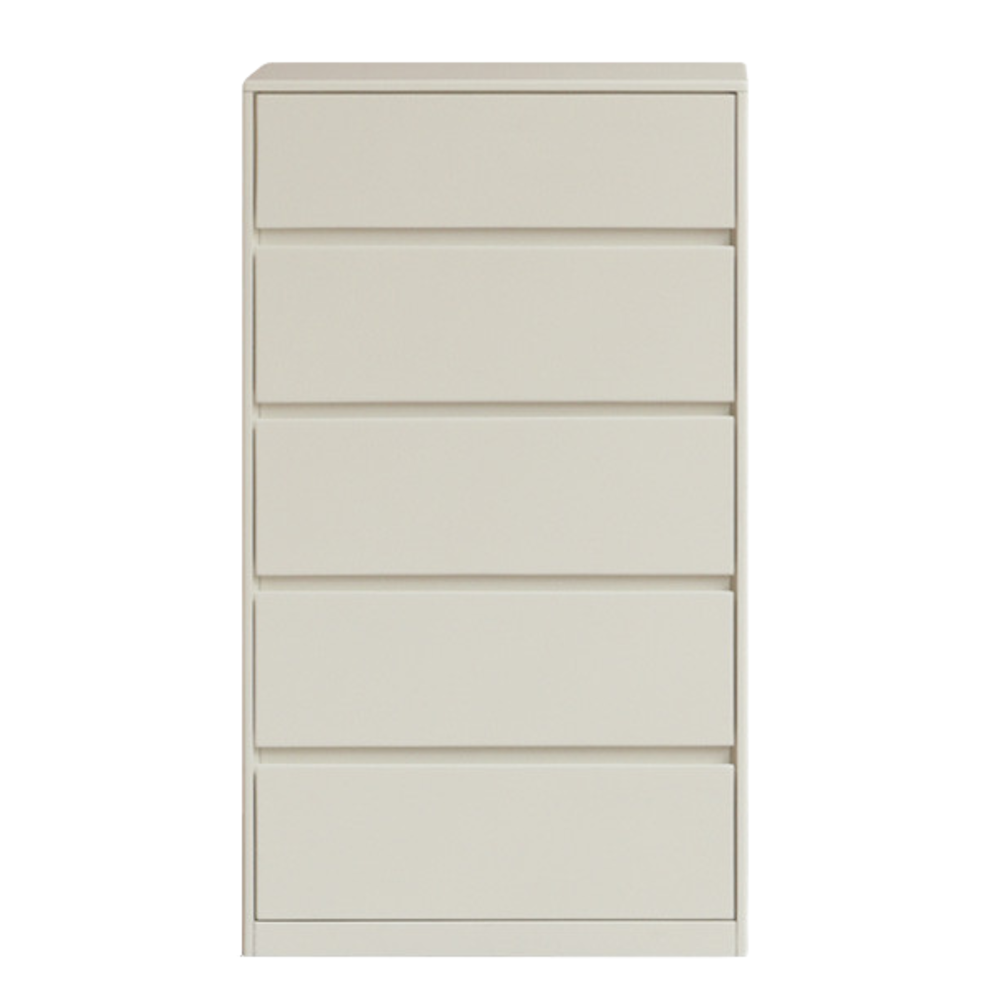 Solid Rubberwood Cream Style Chest of Drawers