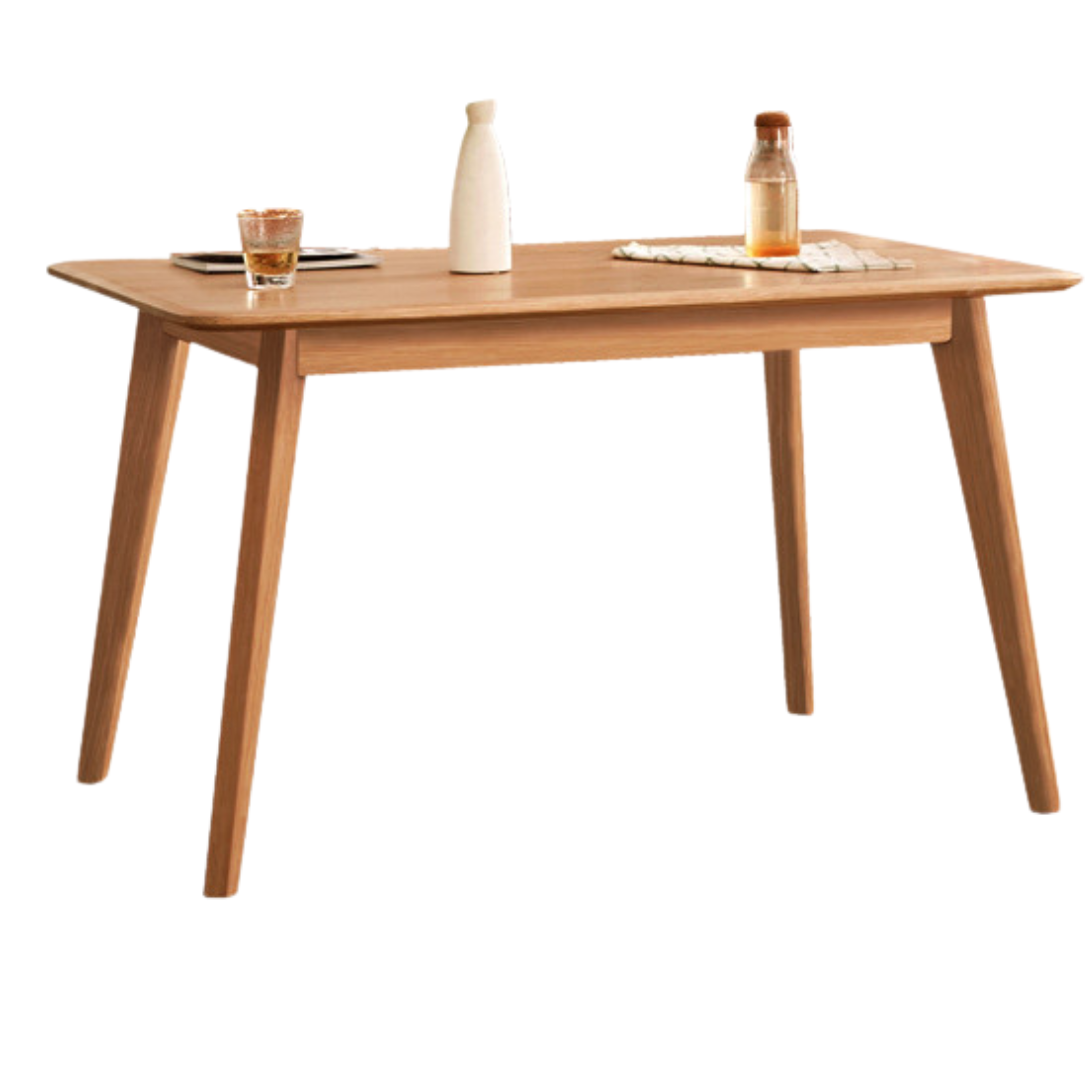 Poplar, Cherry Solid Wood Vintage Dining Table