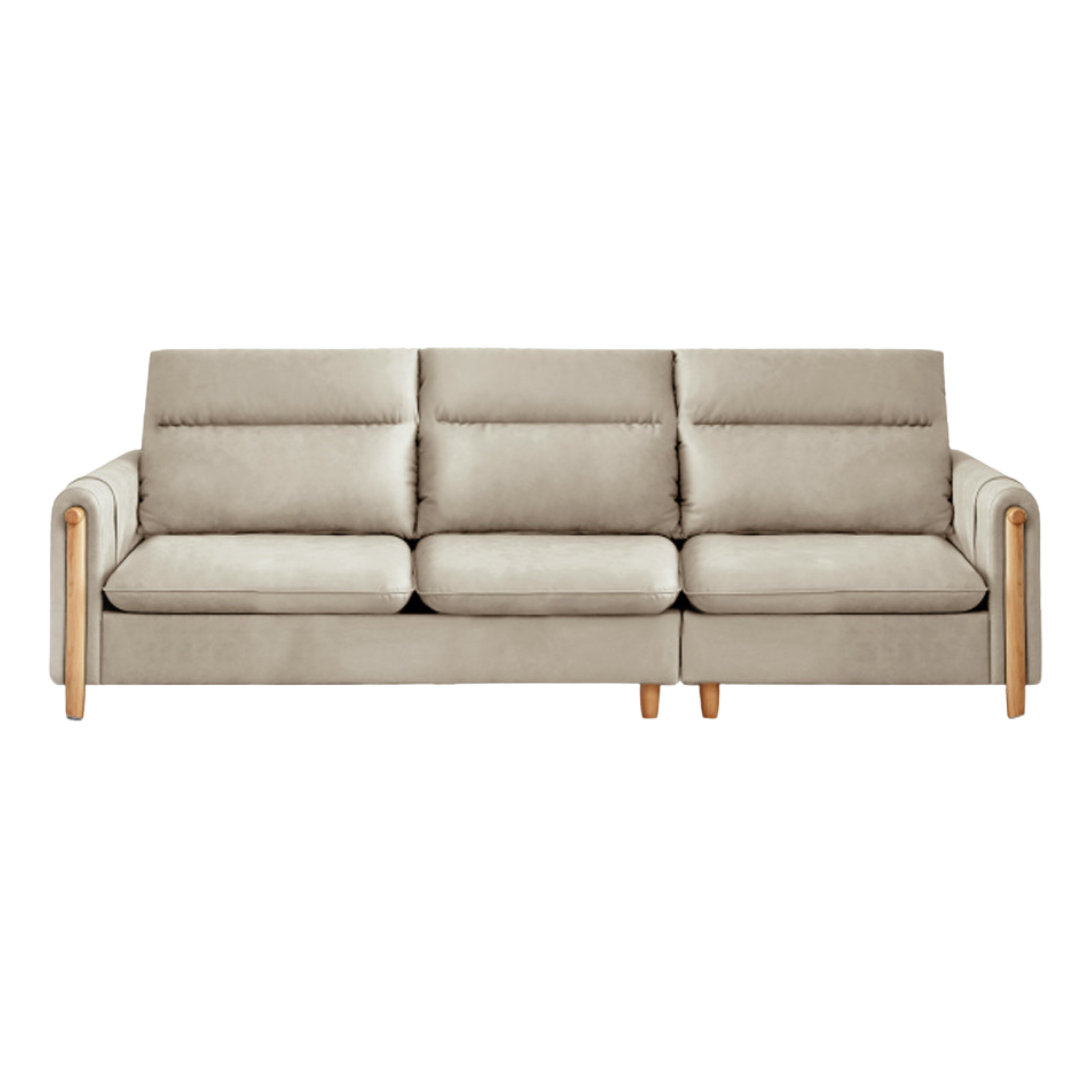 Fabric Contemporary Sectional Sofa with Relaxed Seating