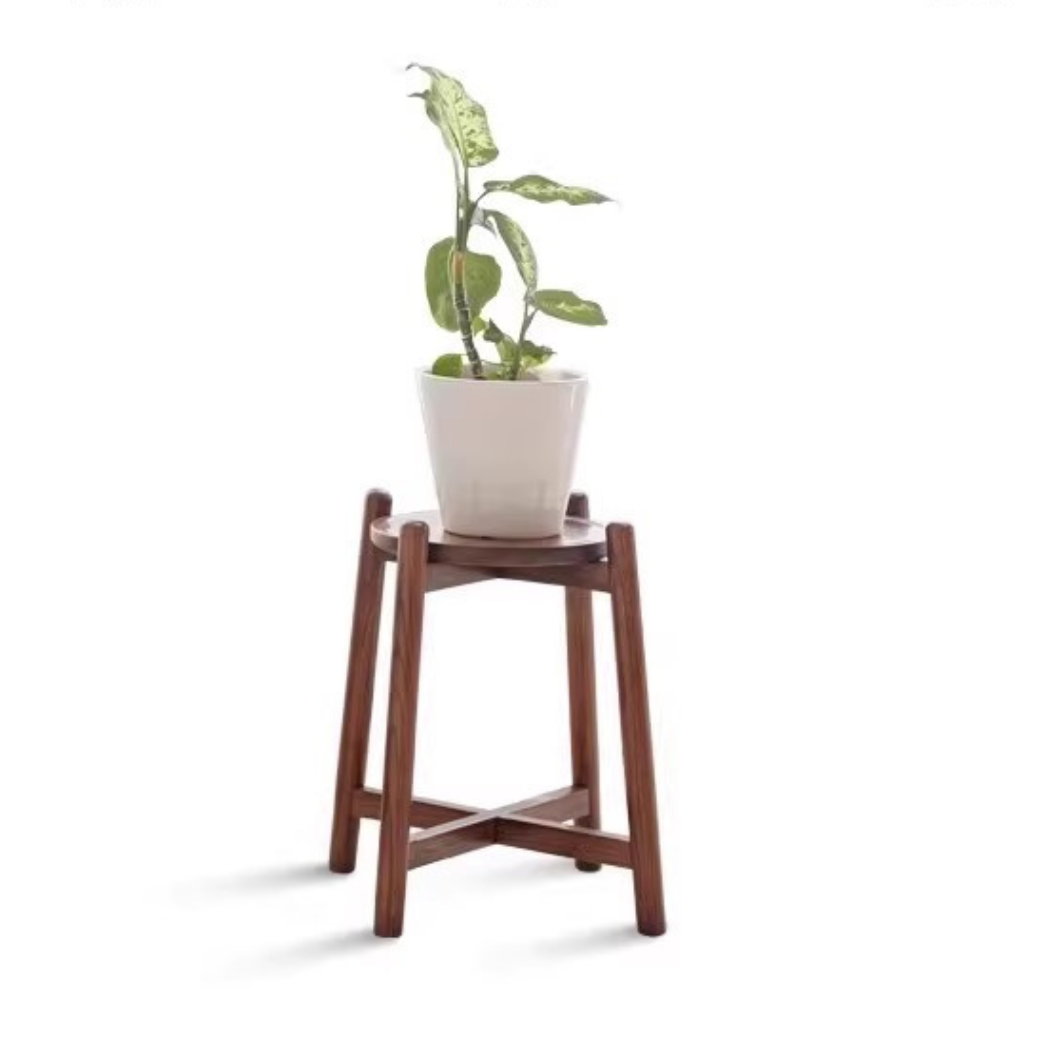 Oak solid wood Floor-Standing Plant Stand