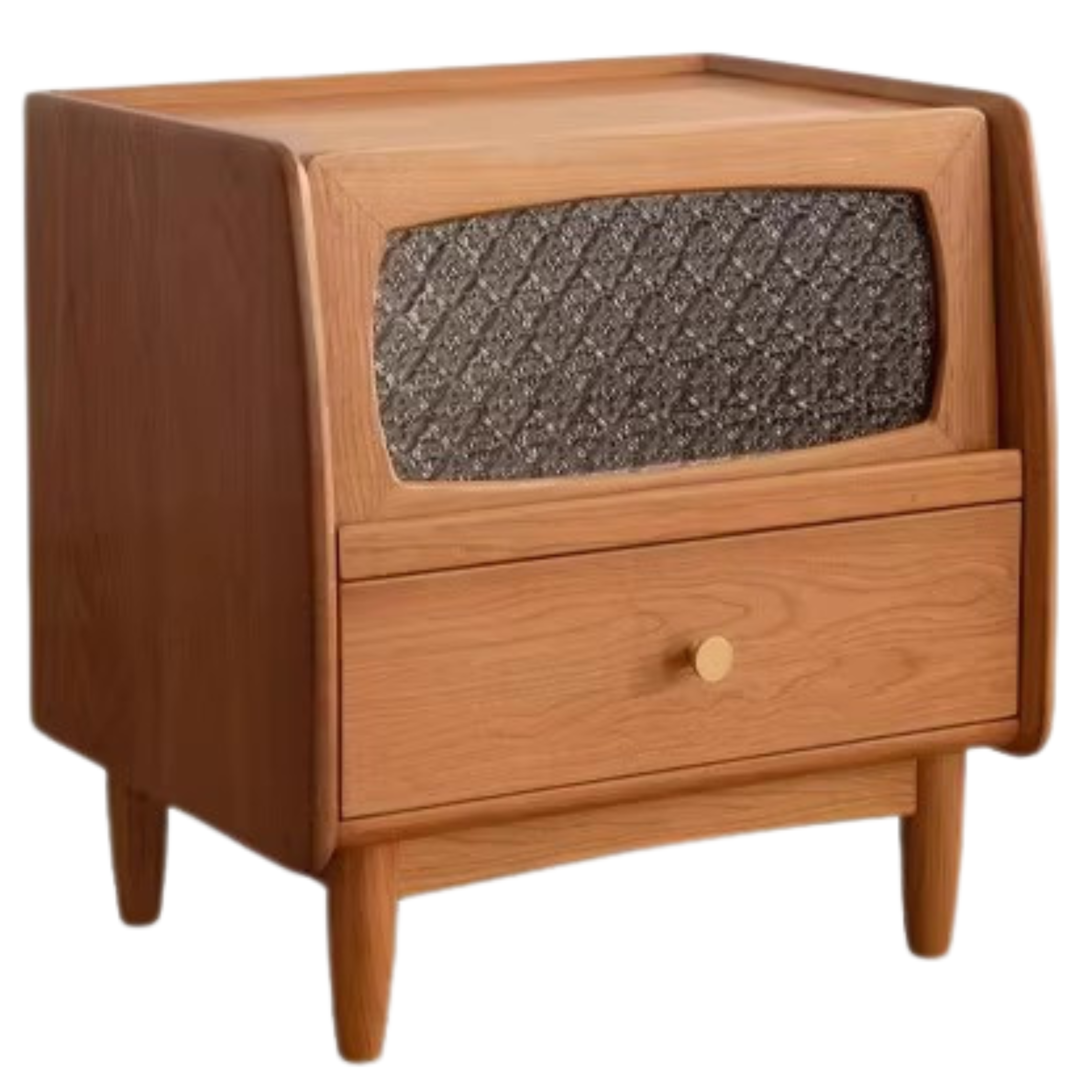 Cherry solid wood Nightstand.