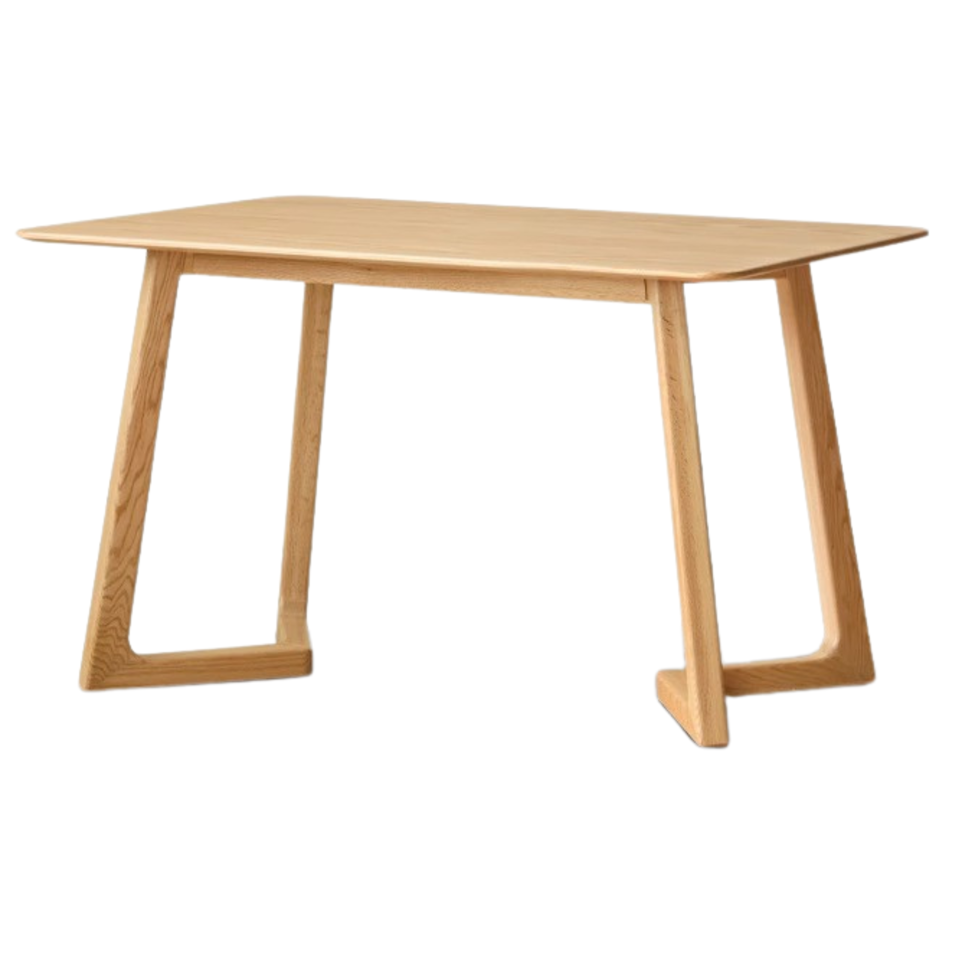 Oak, Ash Solid Wood Large Office Desk