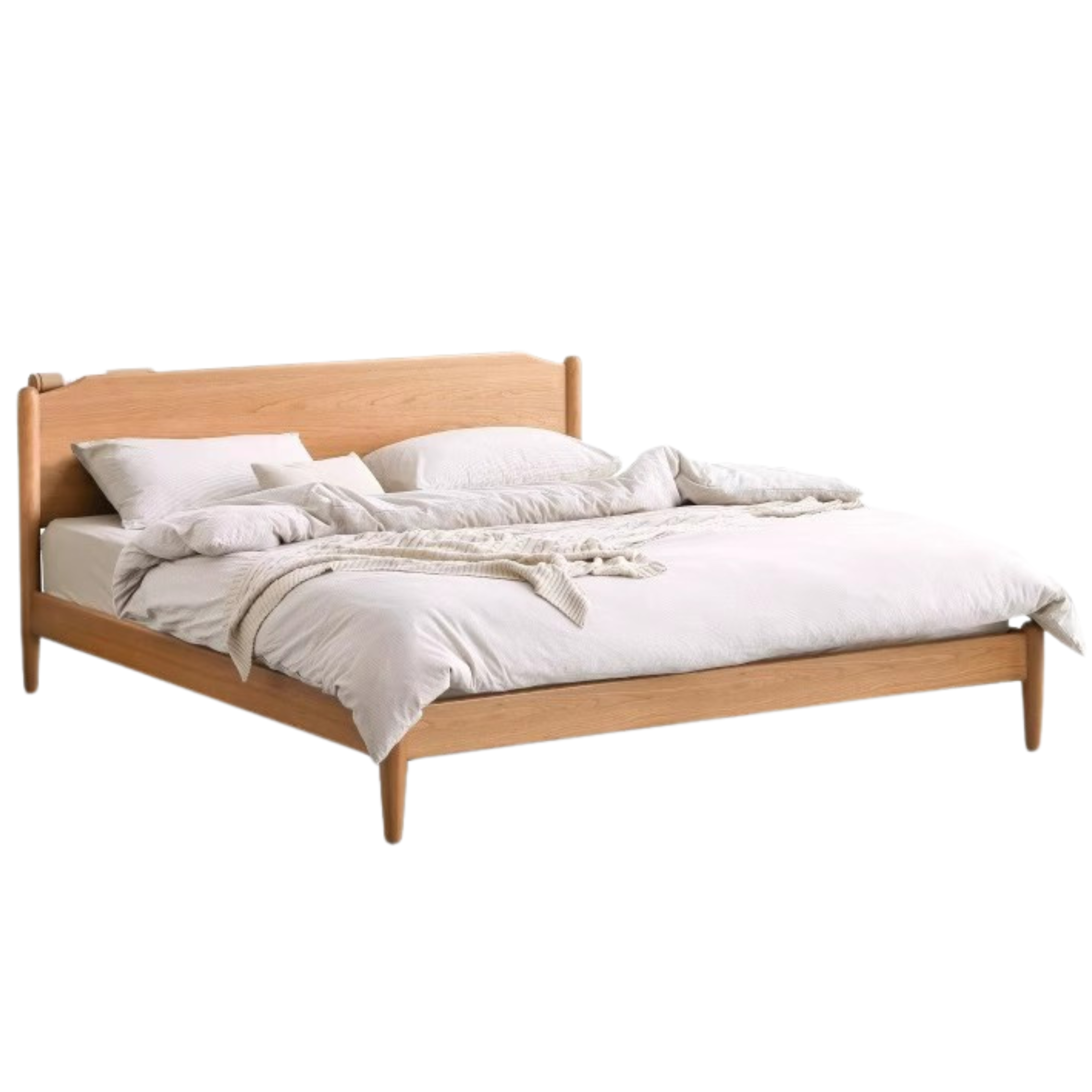 Cherry Solid Wood Bed
