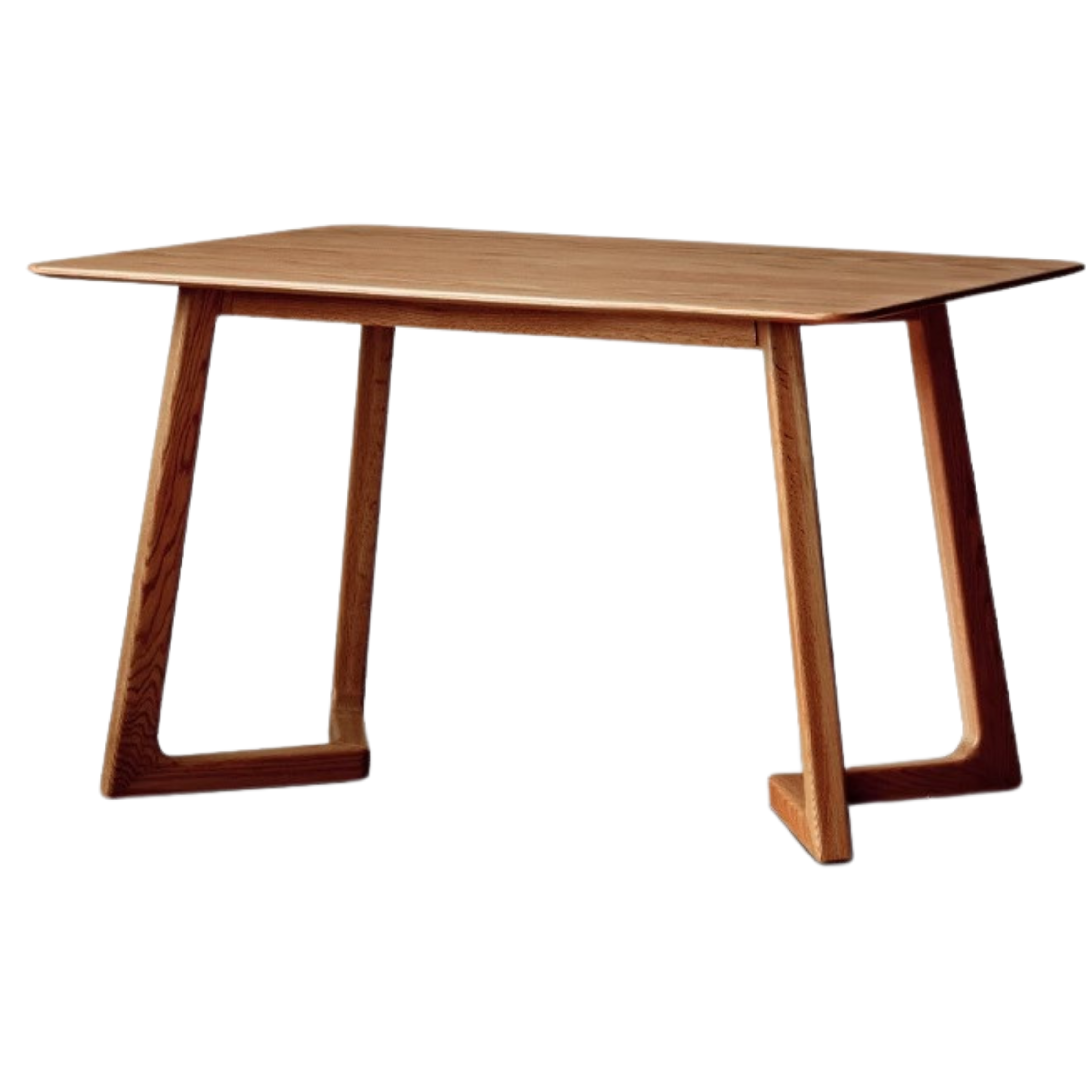 Oak, Ash Solid Wood Large Office Desk