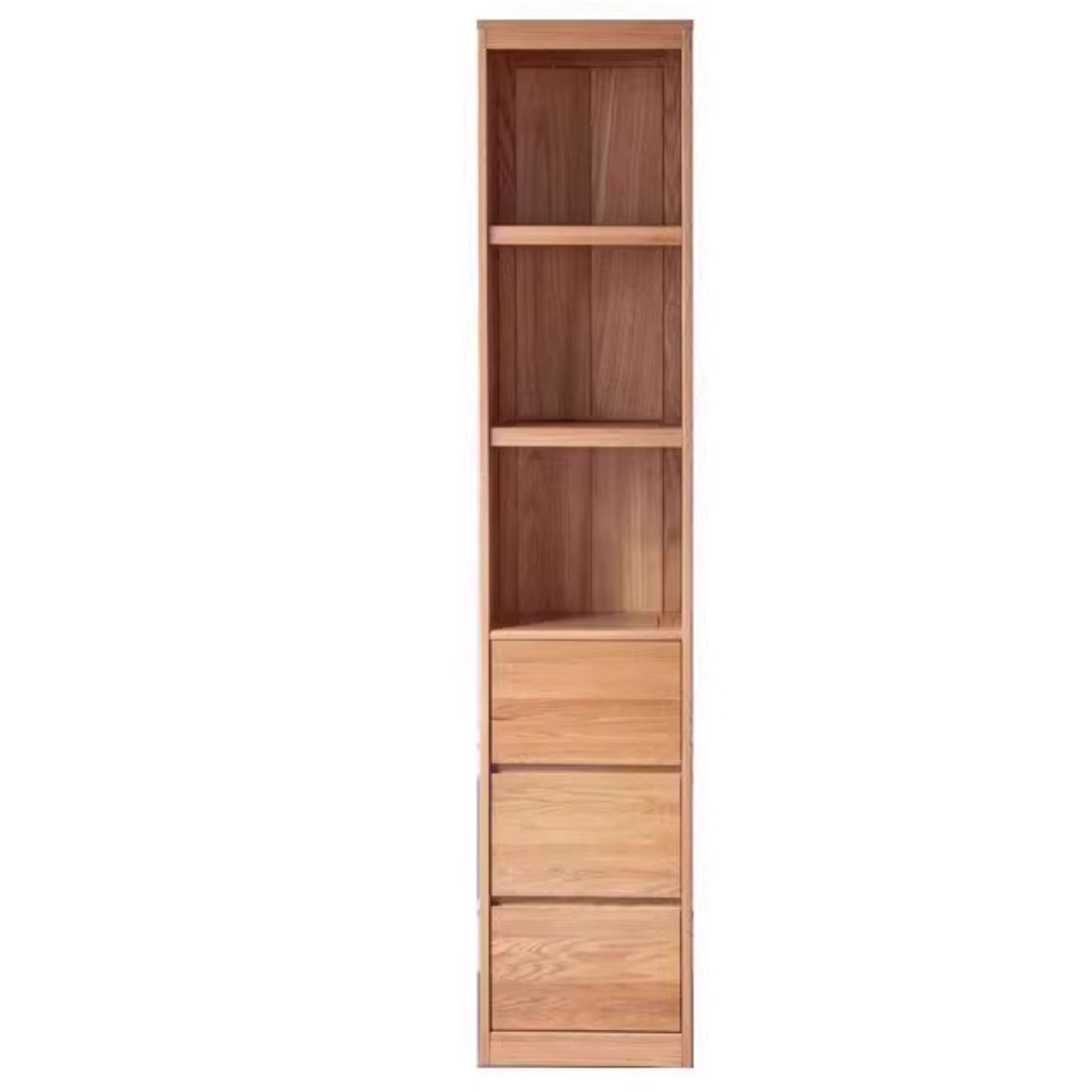 Ash Solid Wood Combination Bookcase Bookshelf