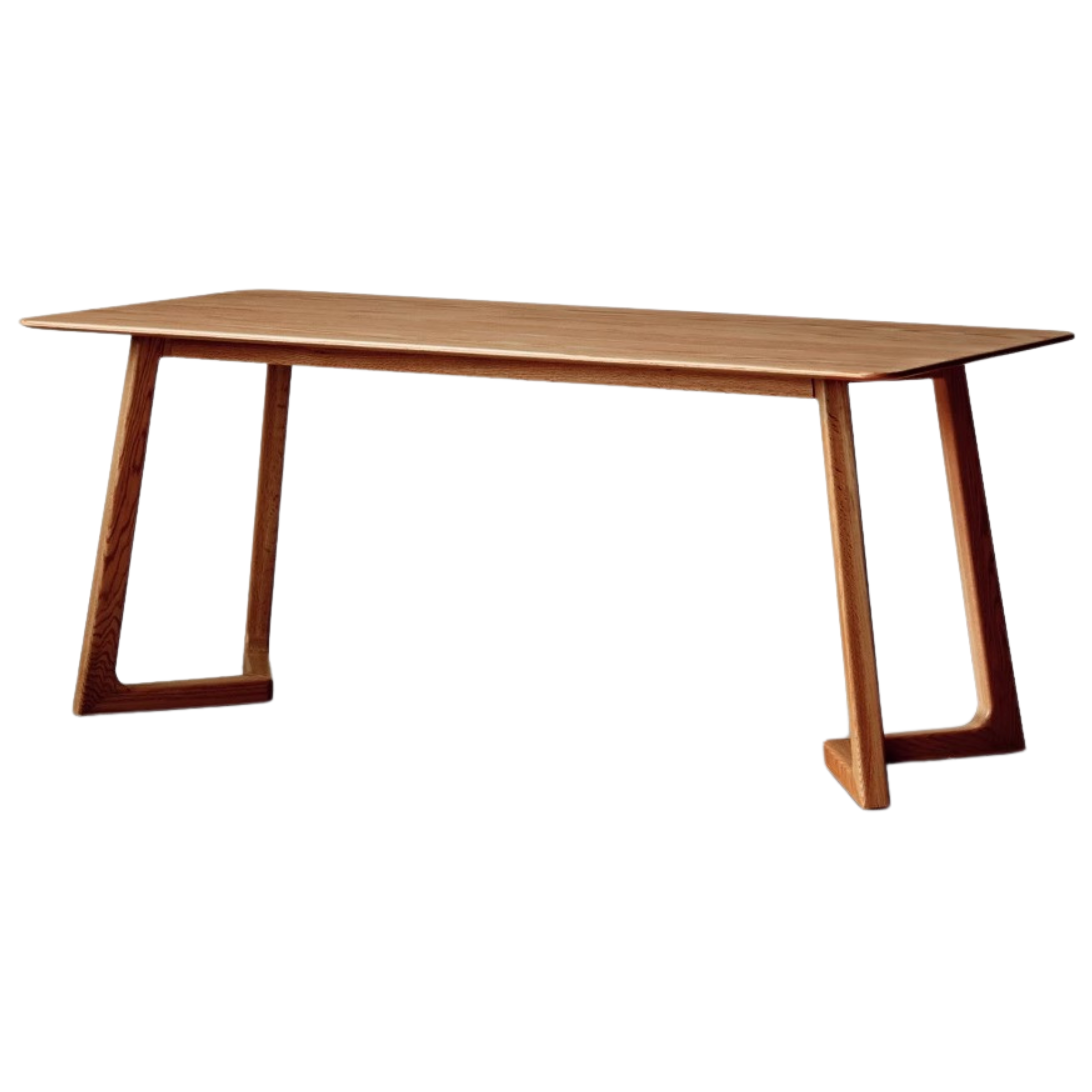 Oak, Ash Solid Wood Large Office Desk