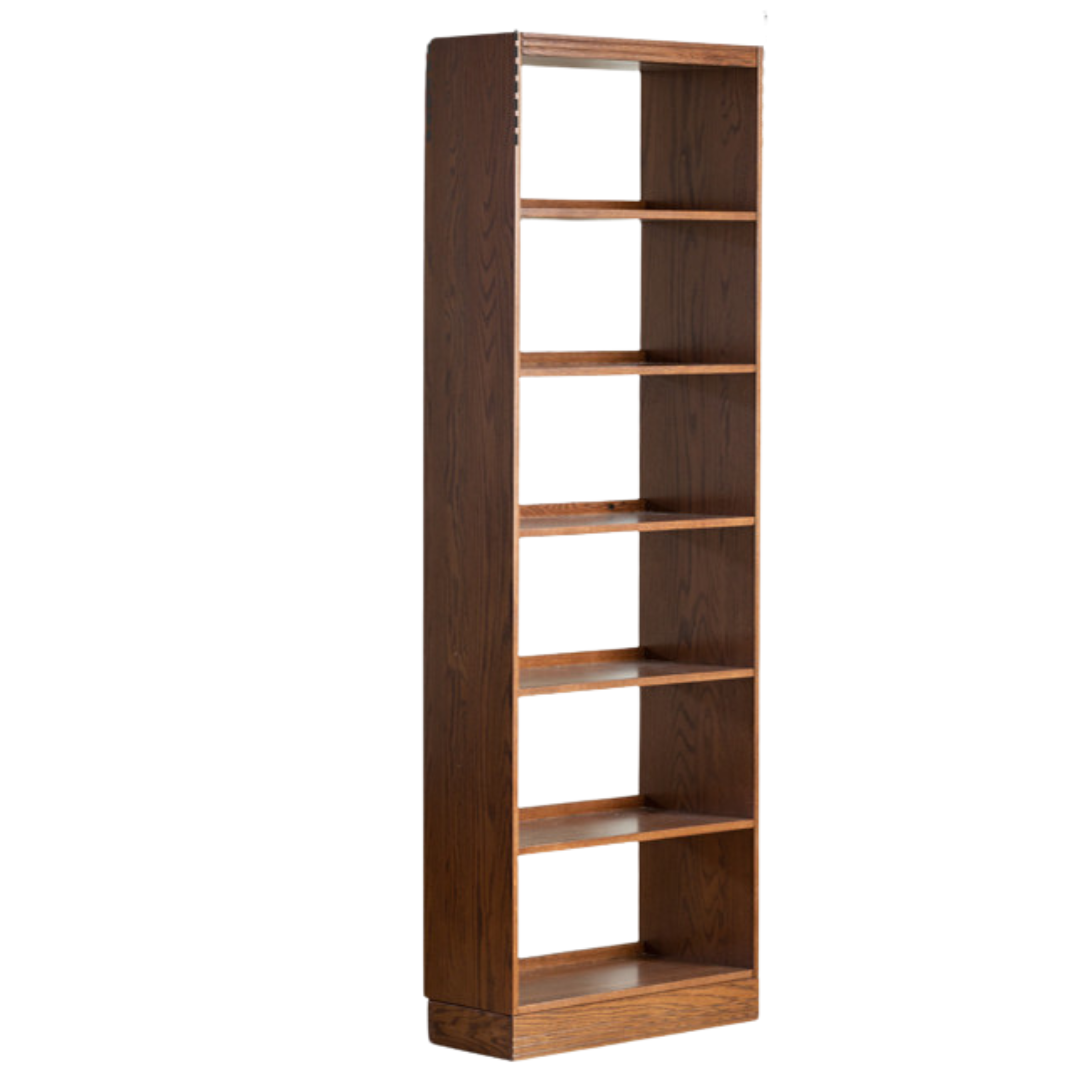 Oak Solid Wood Bookshelf Floor Rack Storage Full Wall Bookcase