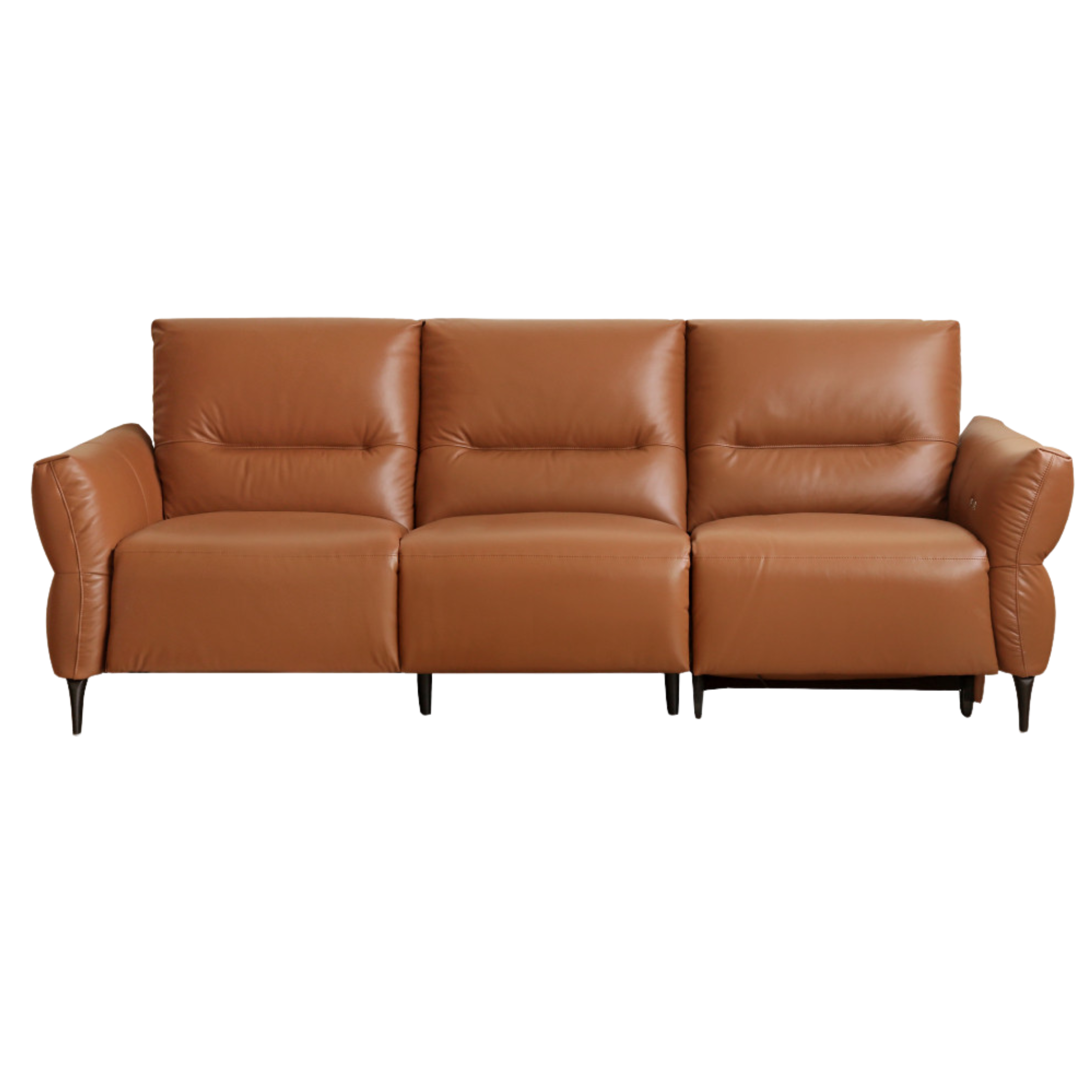 Leather Sofa, Head Layer, Cowhide Electric Sofa.