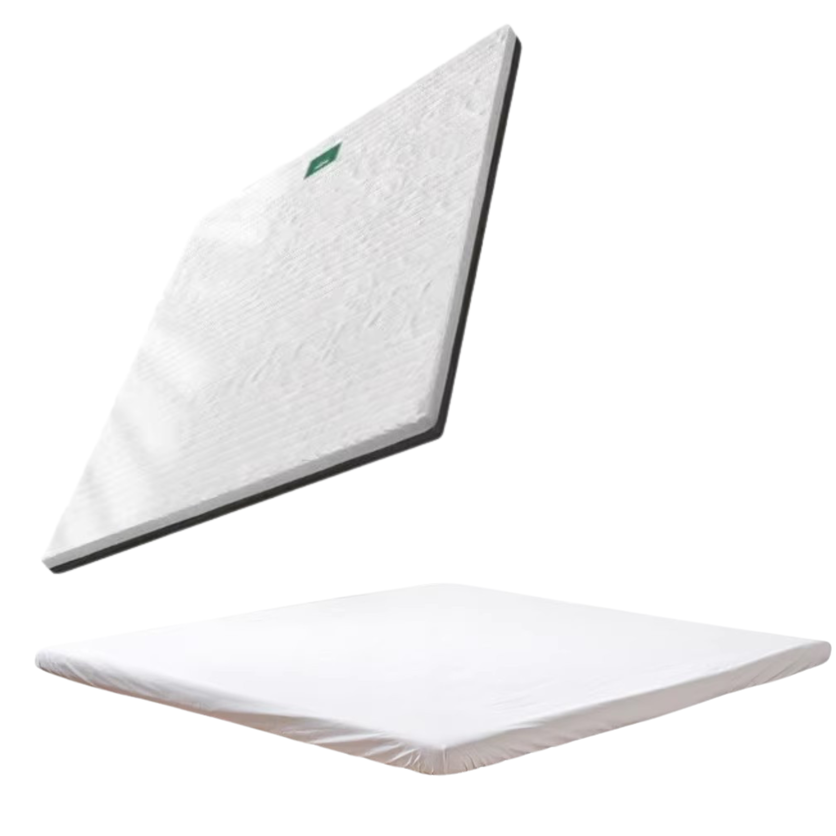 Zero-Glue Natural Coconut Fiber Eco-Friendly Double Mattress, Thin and Firm with Spinal Support 12cm, 8cm, 6cm