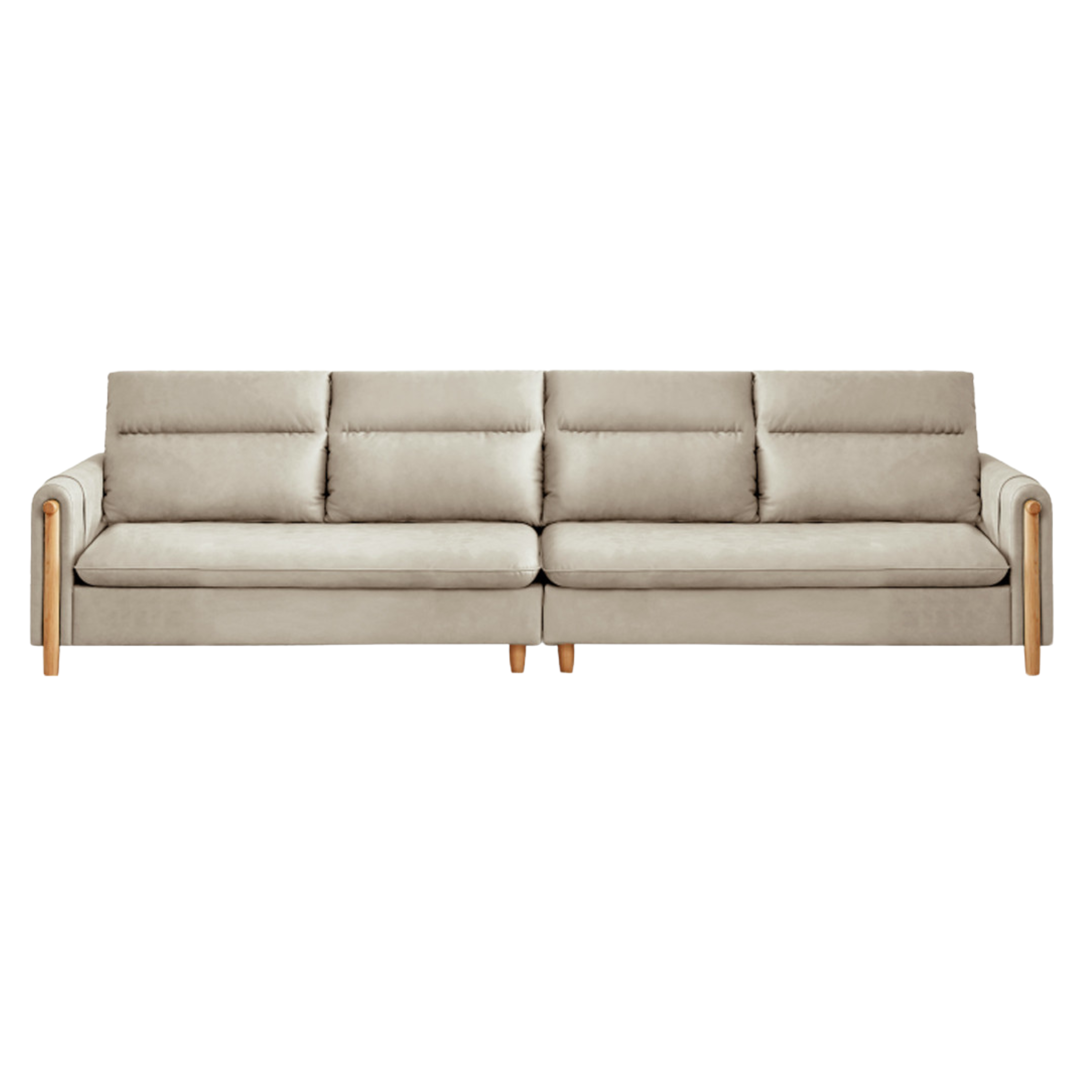 Fabric Contemporary Sectional Sofa with Relaxed Seating
