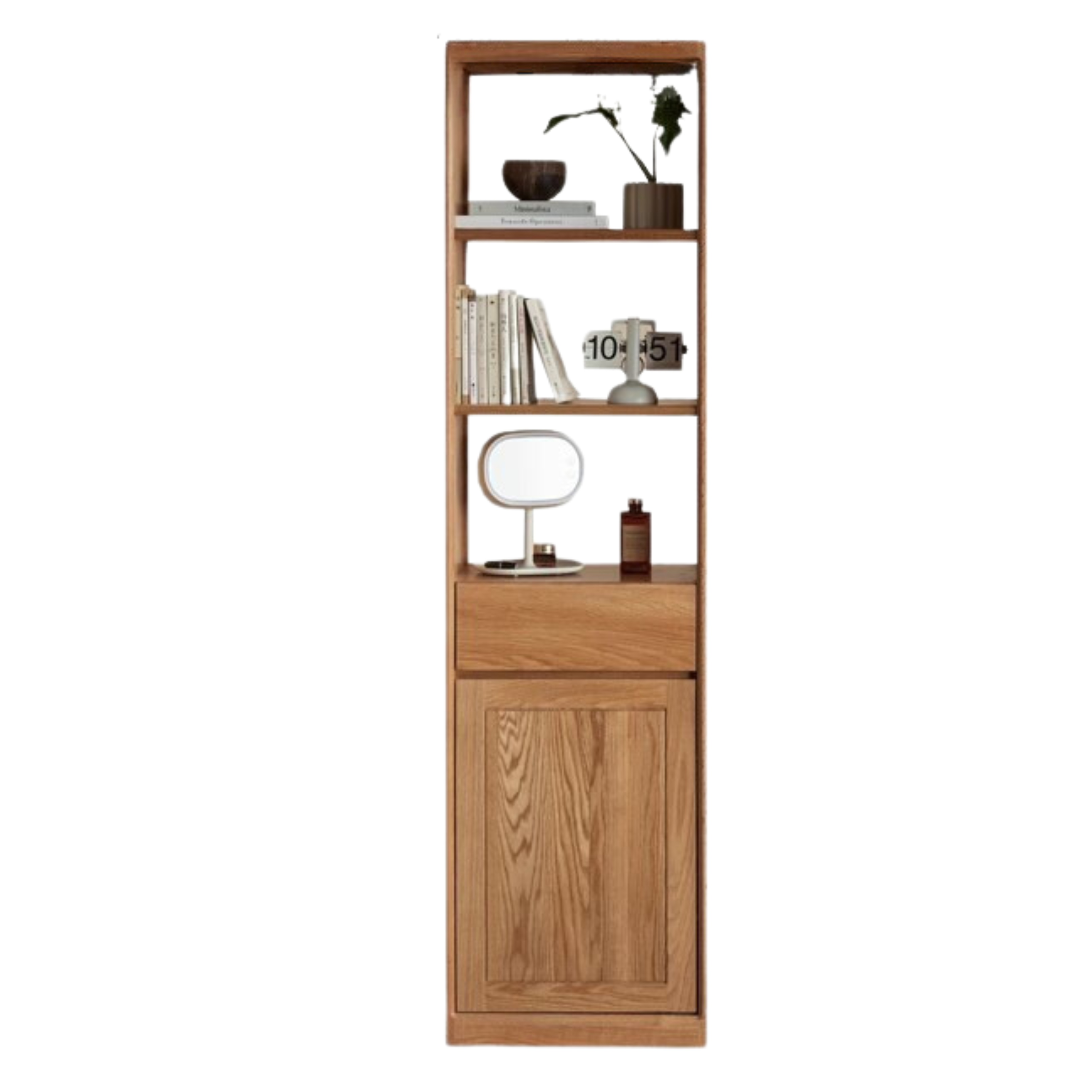 Oak Solid Wood Clothes Hangers Racks, Shoe Cabinets