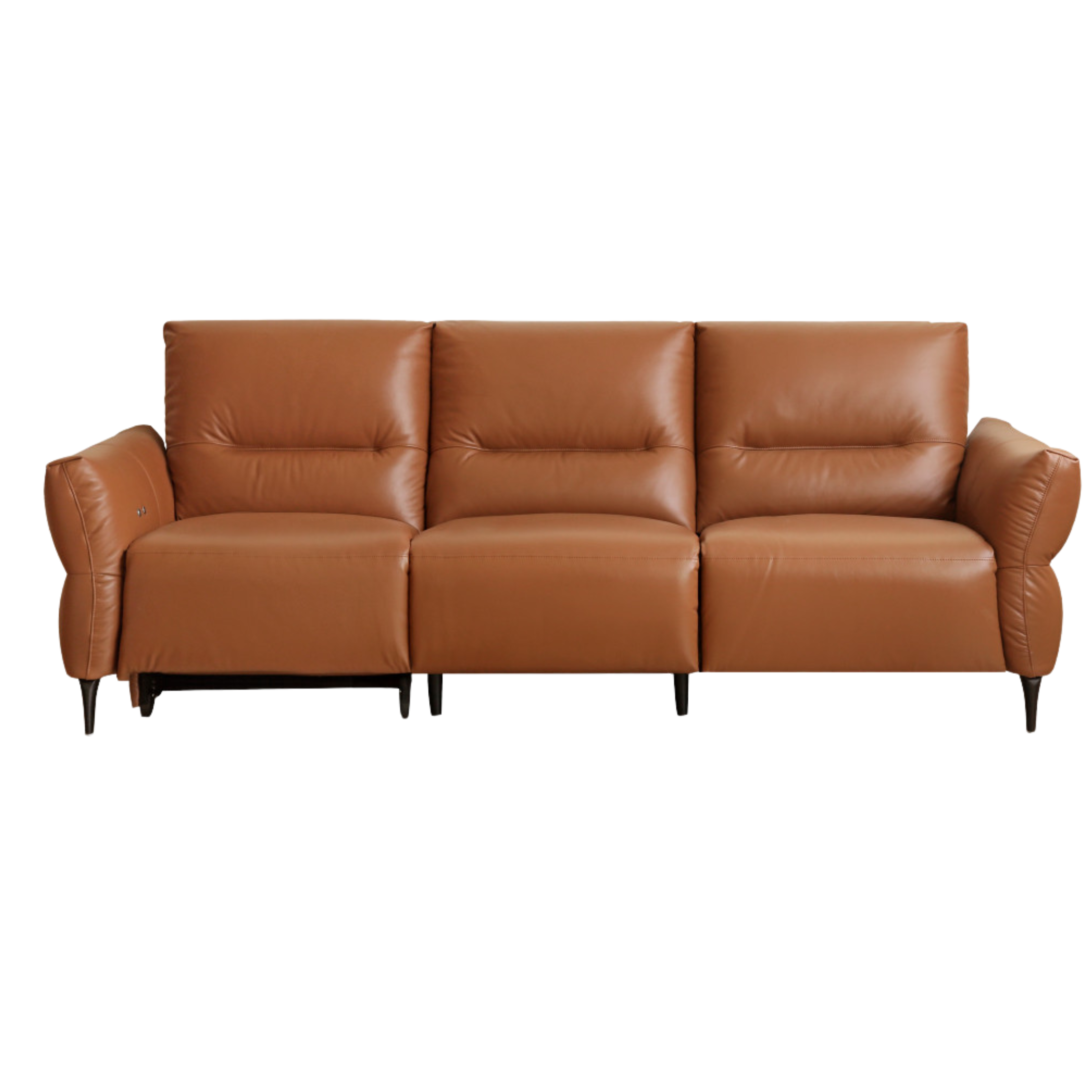 Leather Sofa, Head Layer, Cowhide Electric Sofa.
