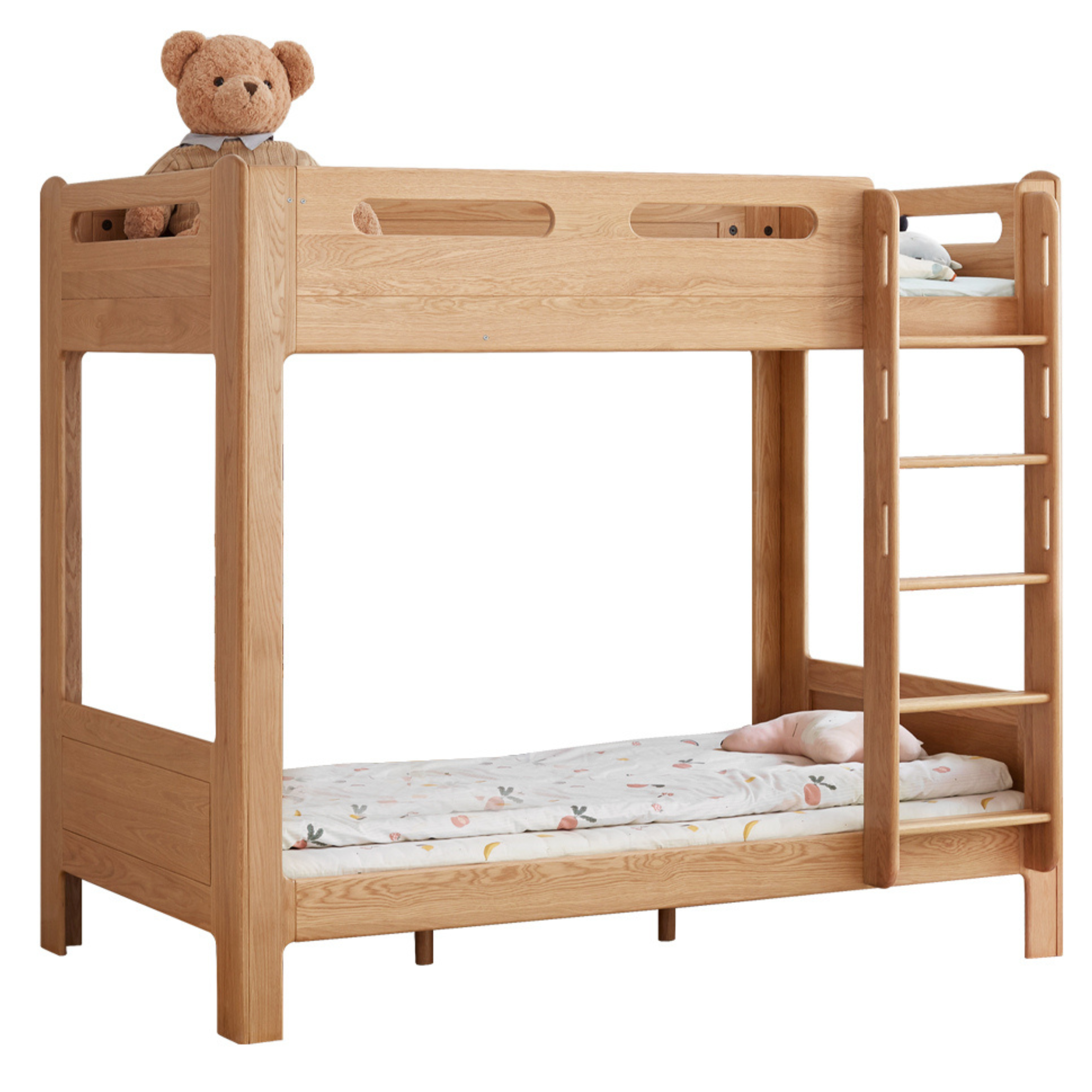 Beech, Rubberwood solid wood Bunk Bed.