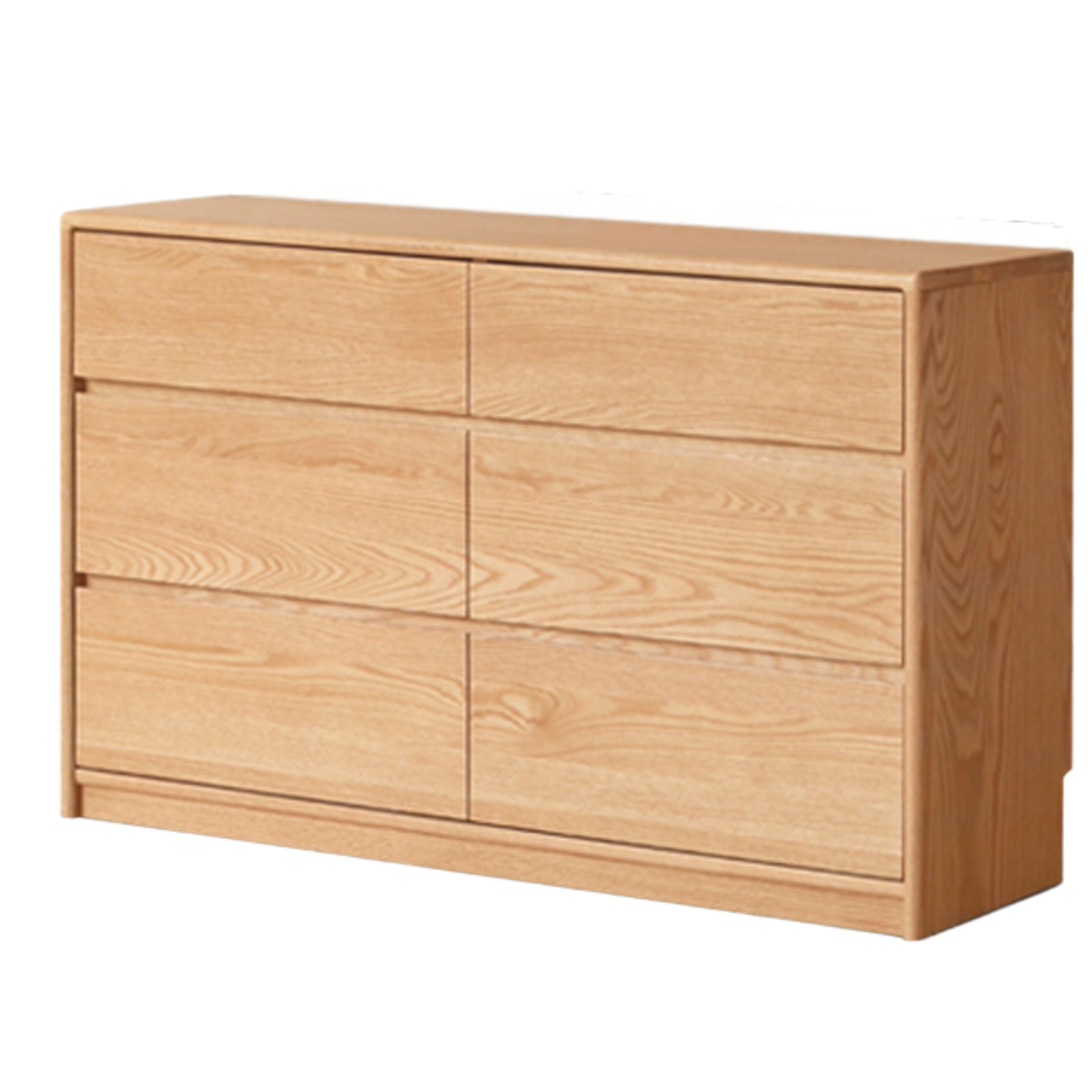 Oak Solid Wood Ultra Narrow Dressing Table.