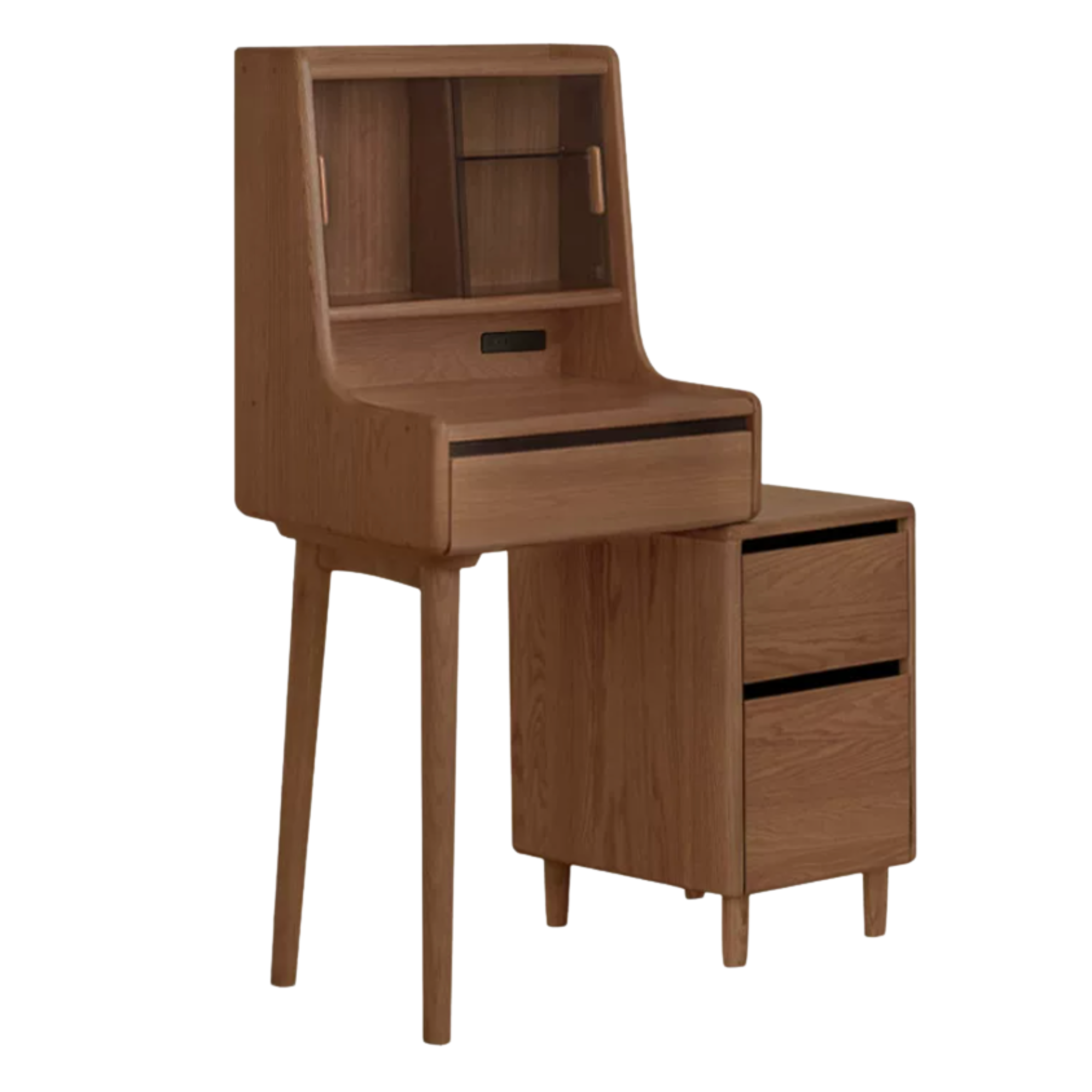 Ash Solid Wood telescopic Vanity Desk