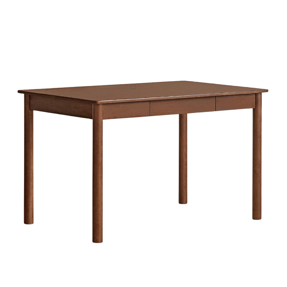 Black Walnut Solid Wood, solid Rubberwood Luxury Office Desk with drawer