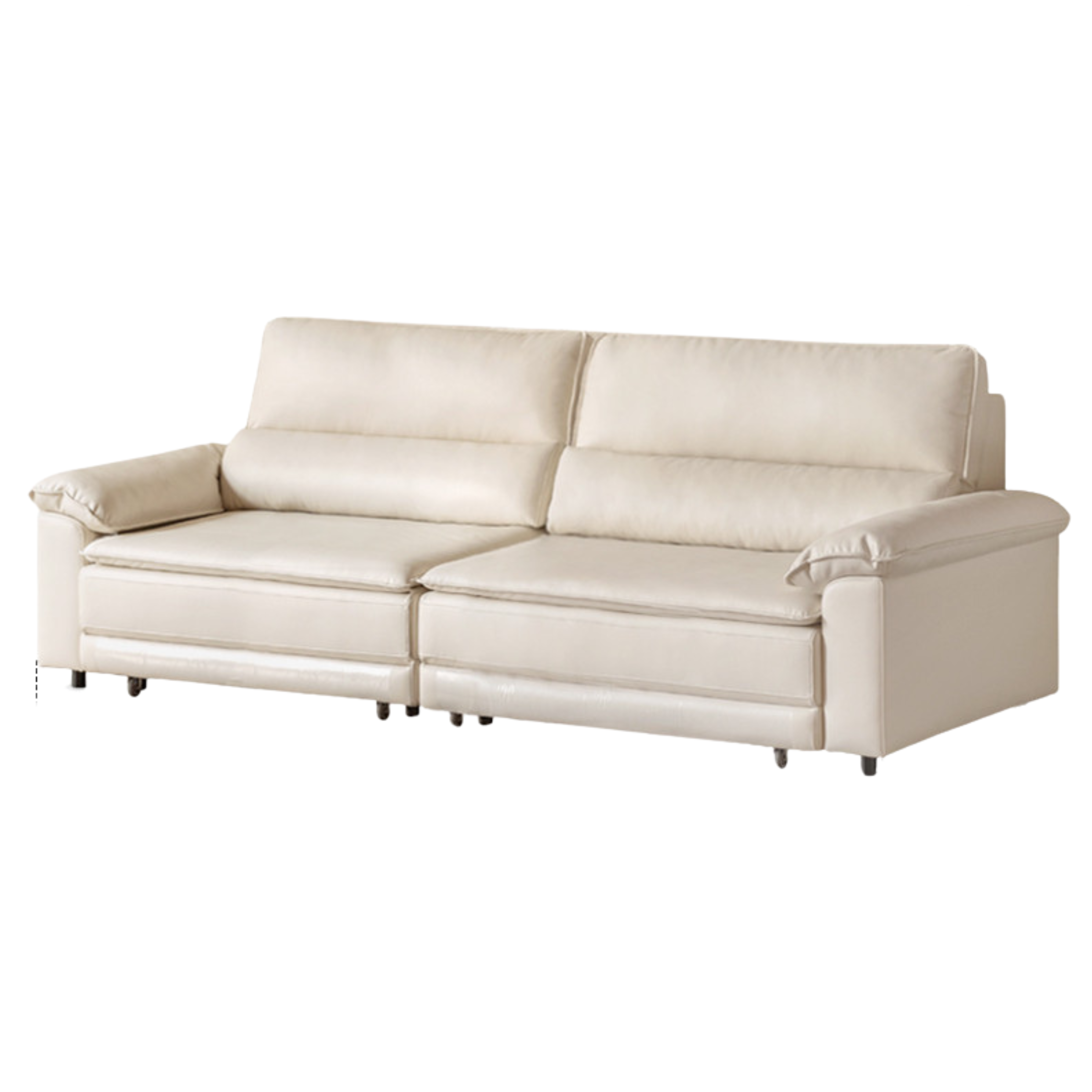 Ecological Cloud Leather Electric High Back Sofa Bed.