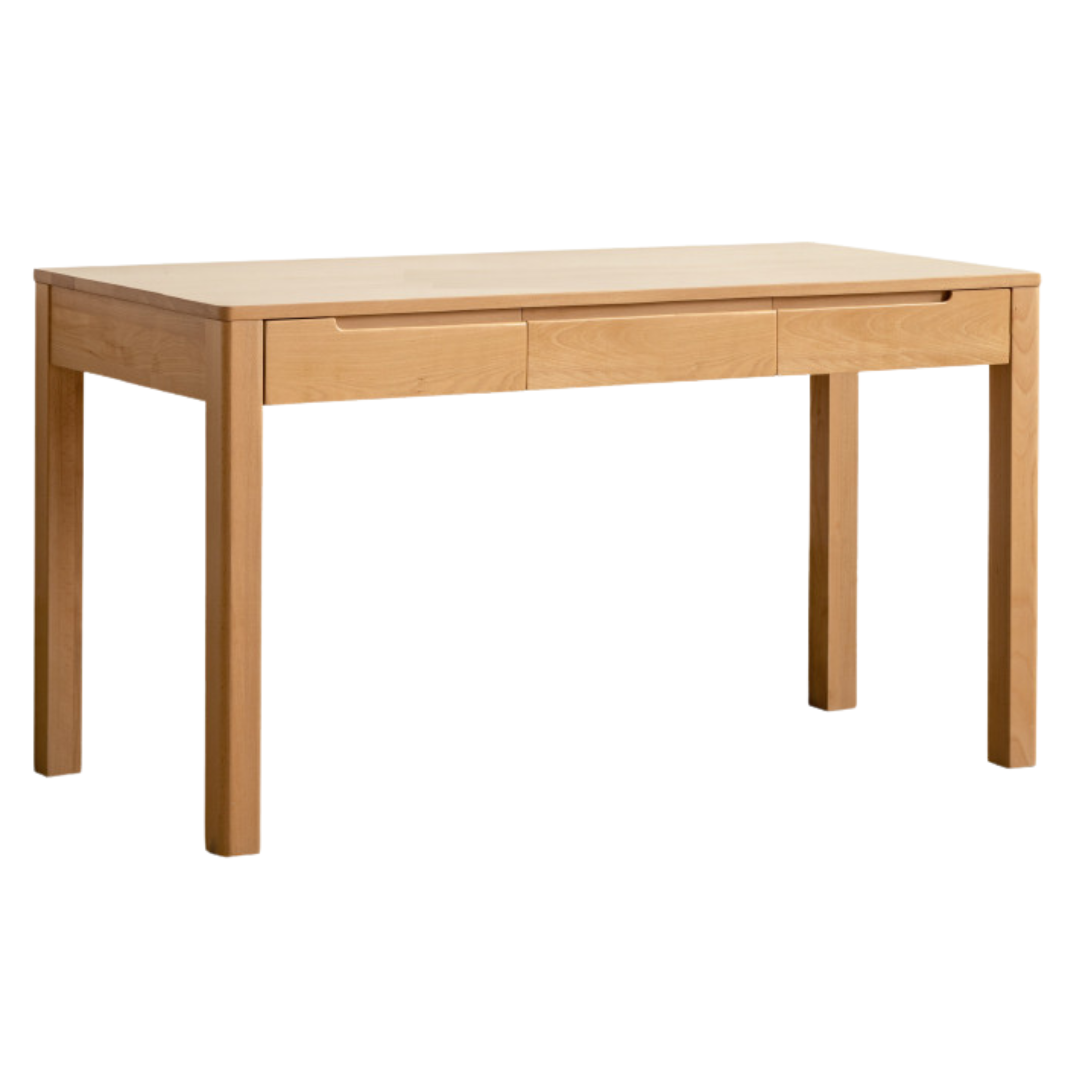 Oak, Beech Solid Wood Office Desk