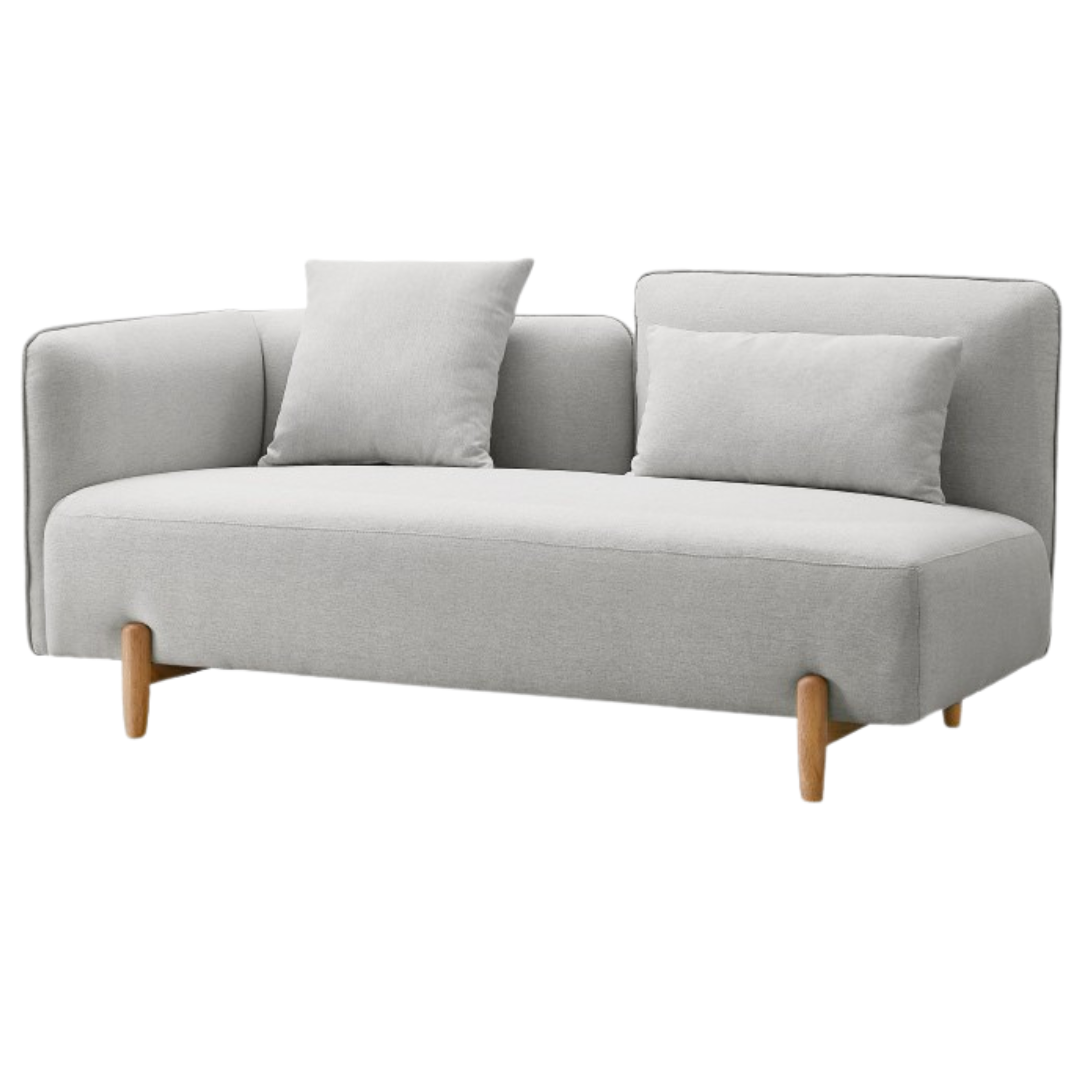 Fabric Sofa Beech Solid Wood.