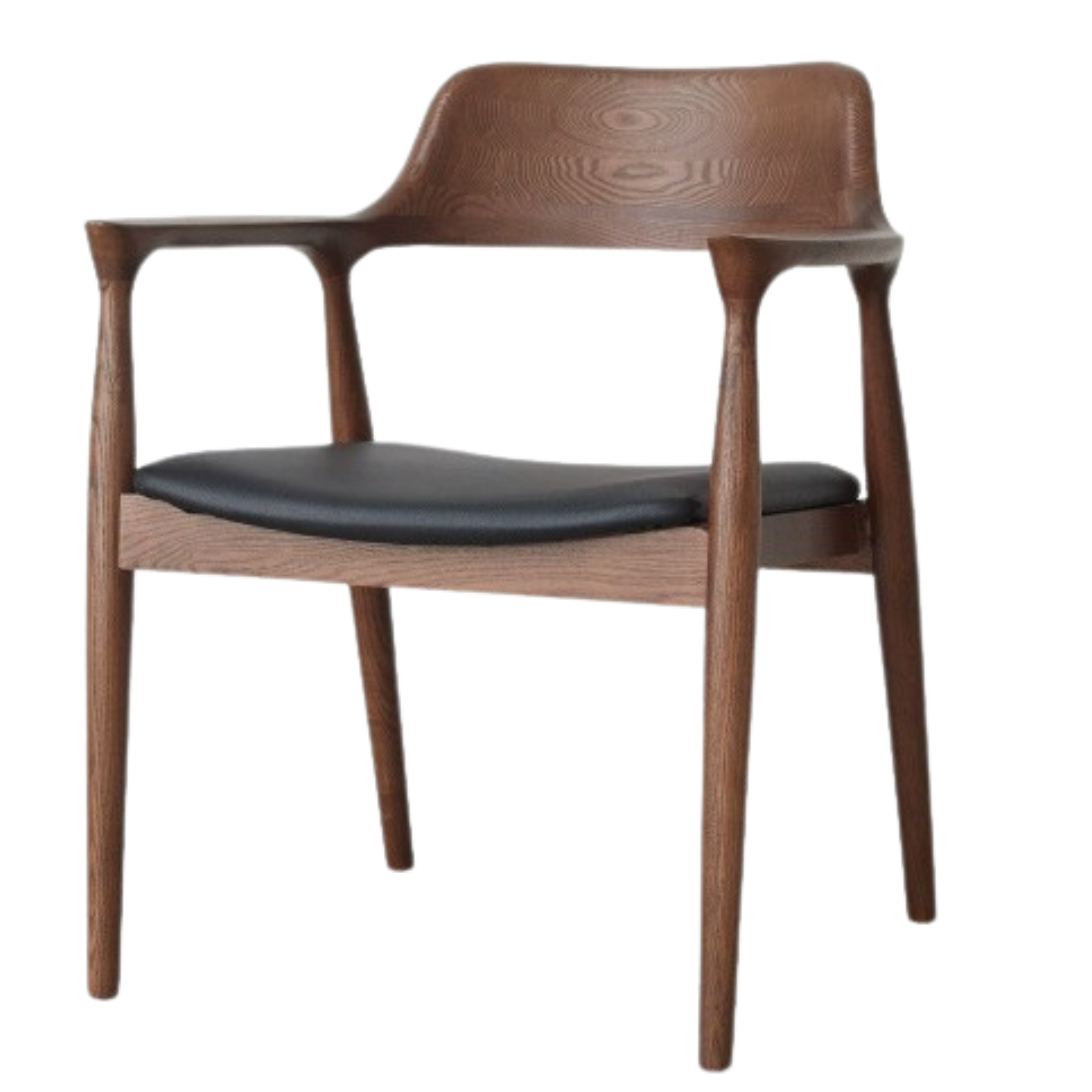 Ash Solid Wood Elegant Armchair