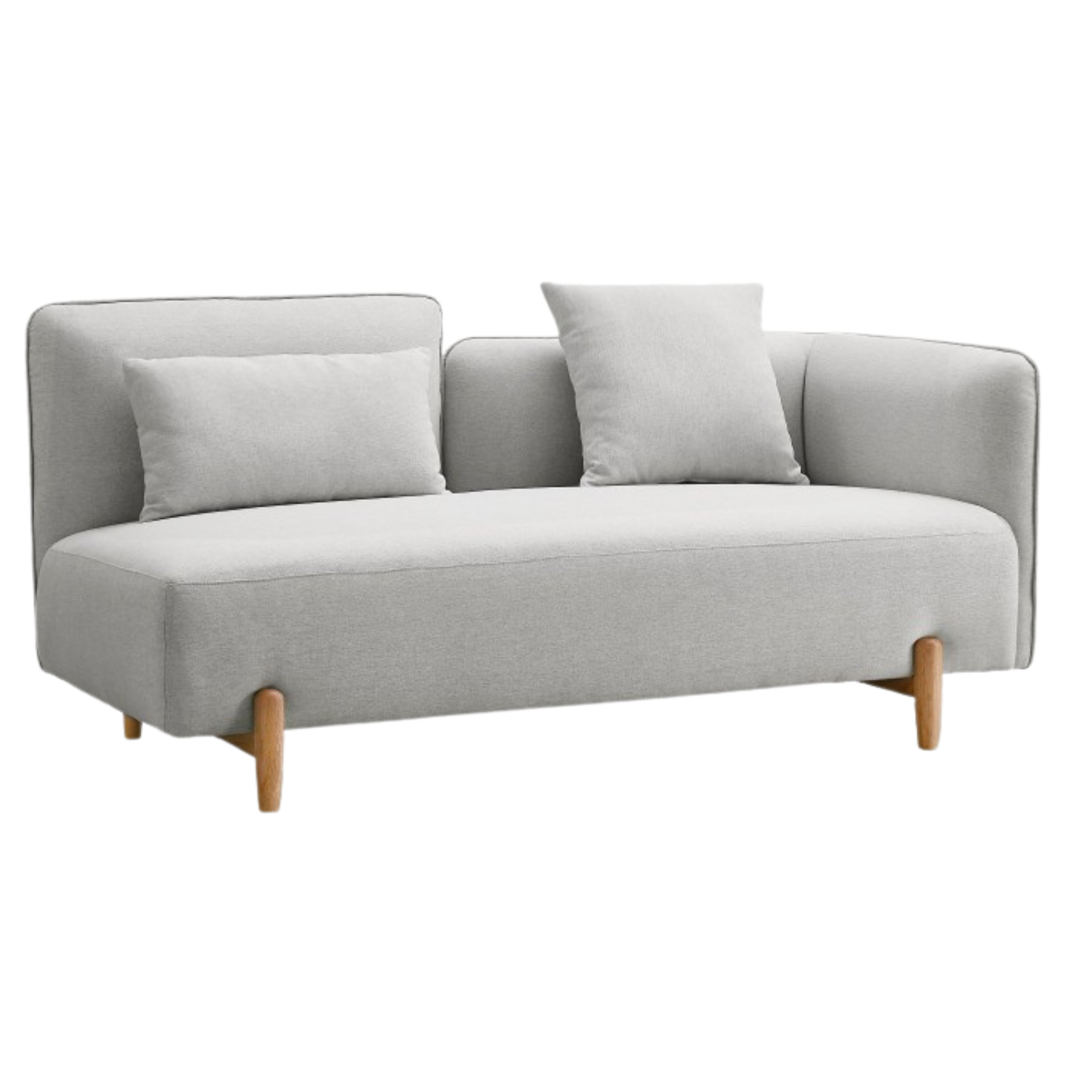 Fabric Sofa Beech Solid Wood.