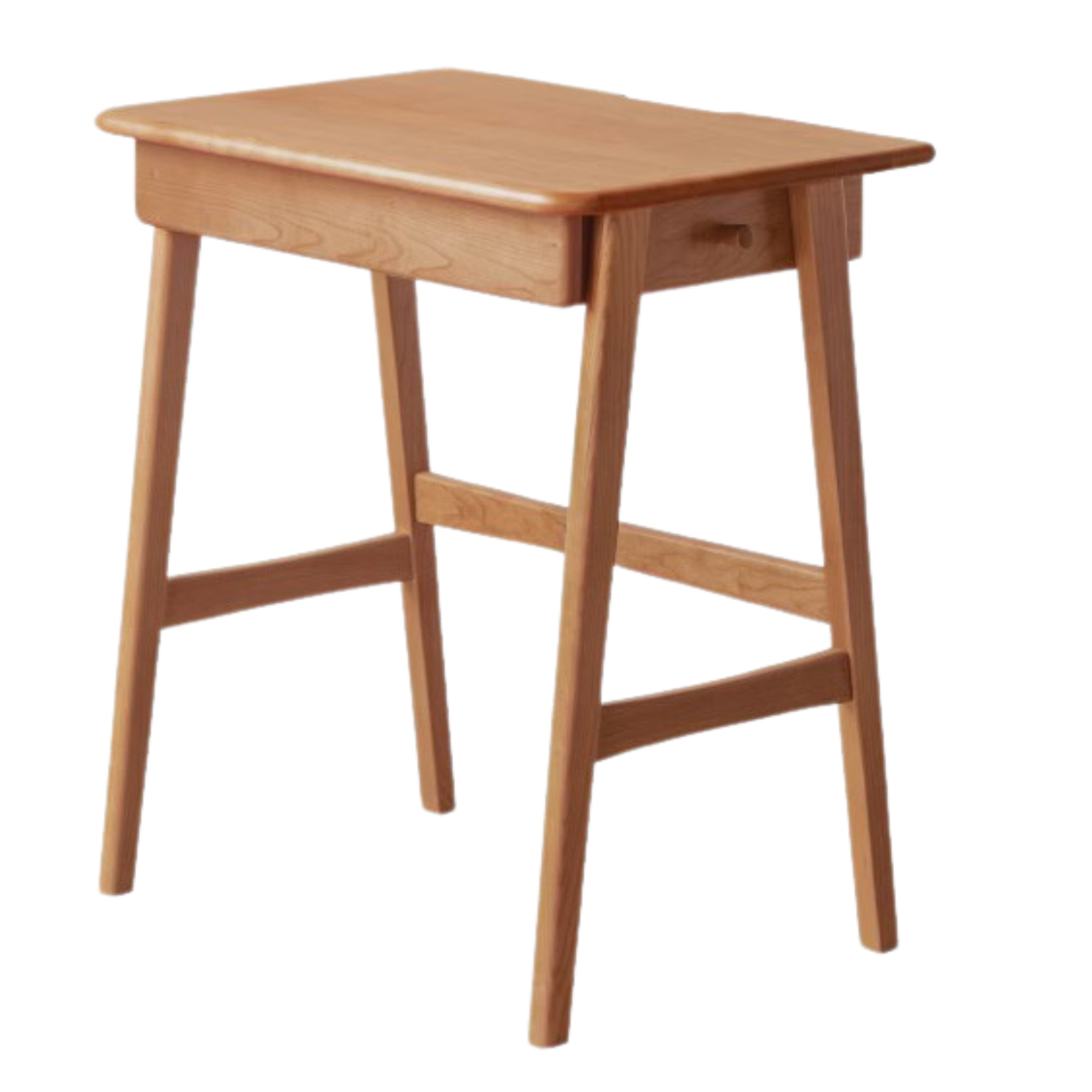 Cherry Solid Wood Desk With Drawers