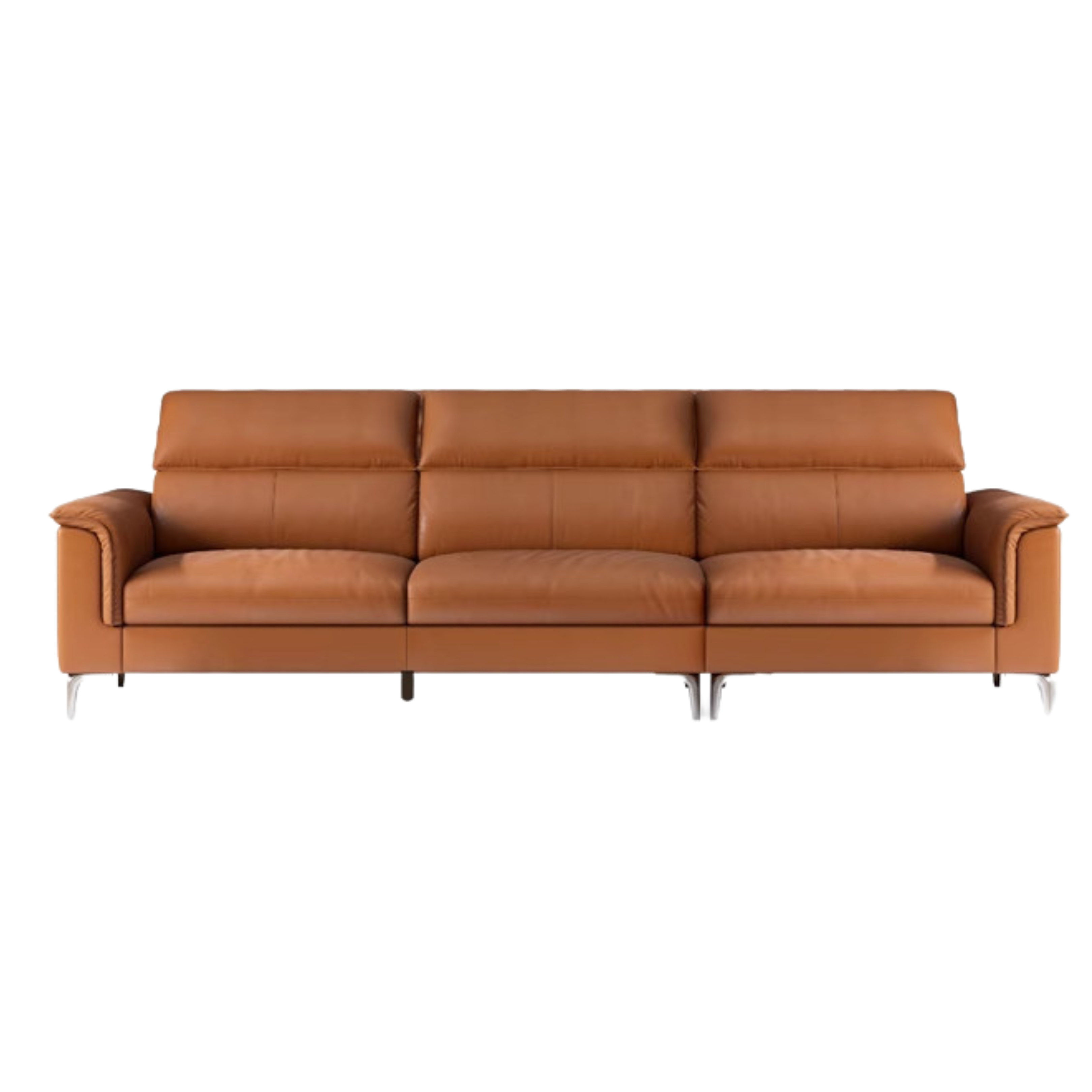 Genuine LeatherSofa, Light Luxury Top Layer Cowhide Italian Sofa.