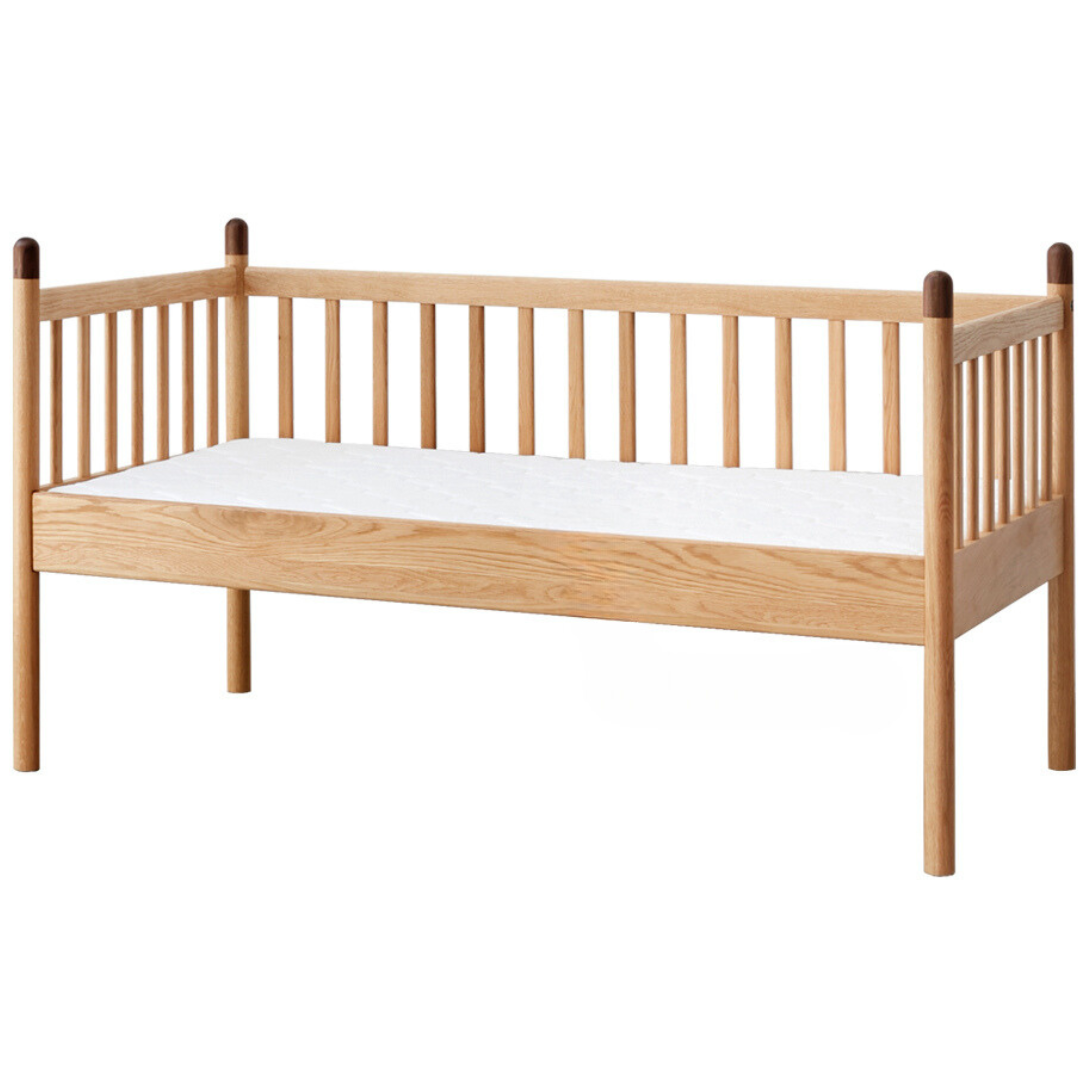Oak solid wood Toddler Bed<