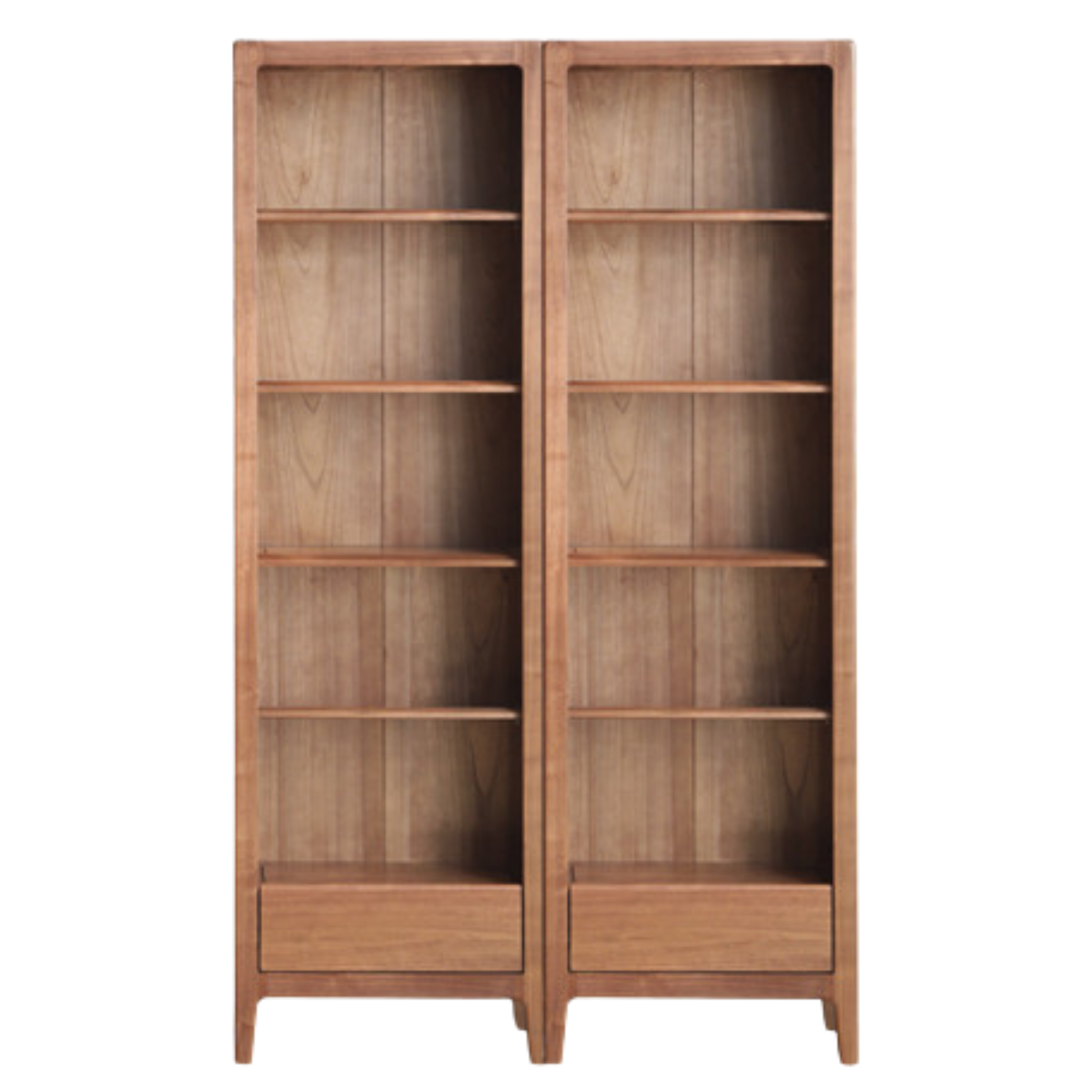 Ash Solid Wood Combination Bookcase Bookshelf