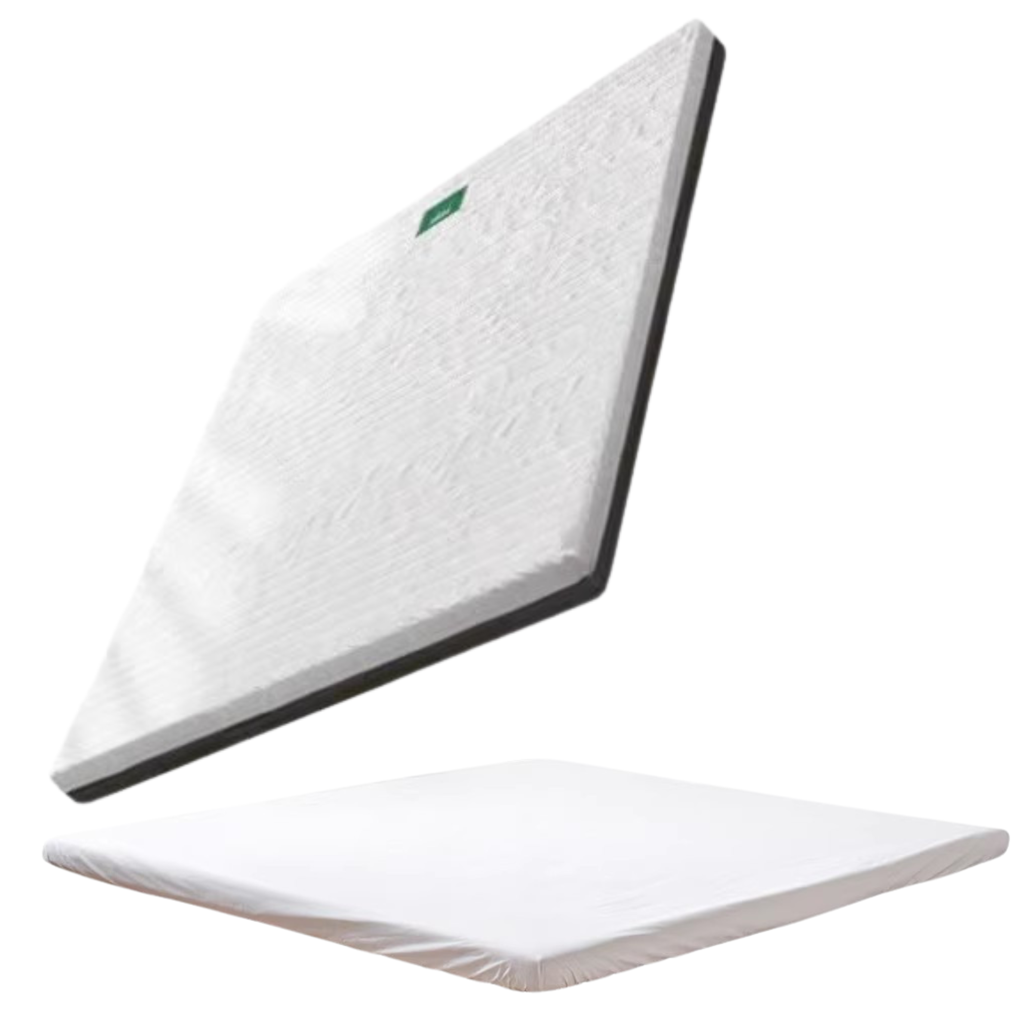 Zero-Glue Natural Coconut Fiber Eco-Friendly Double Mattress, Thin and Firm with Spinal Support 12cm, 8cm, 6cm