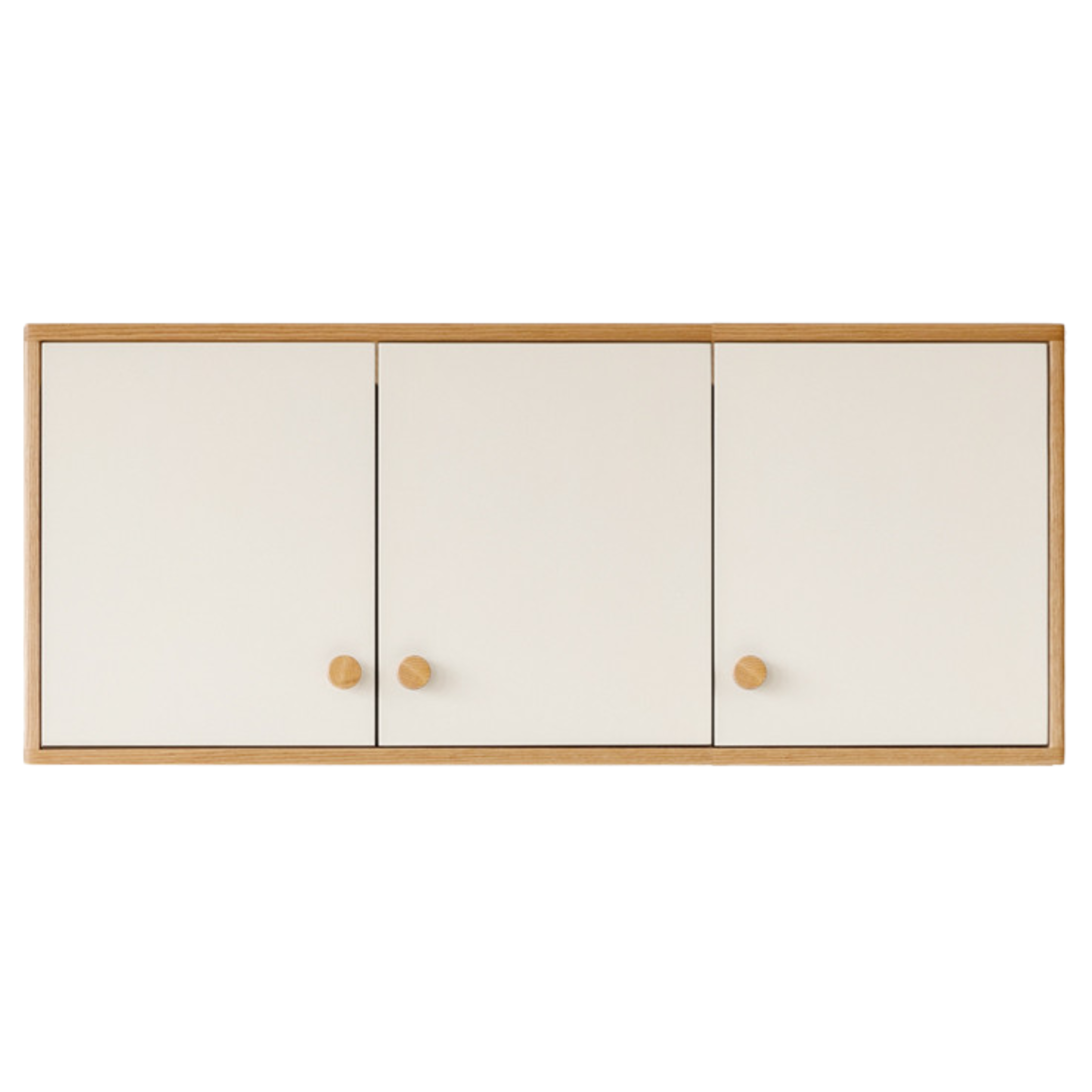 Oak Solid Wood Locker Modern Wardrobe.
