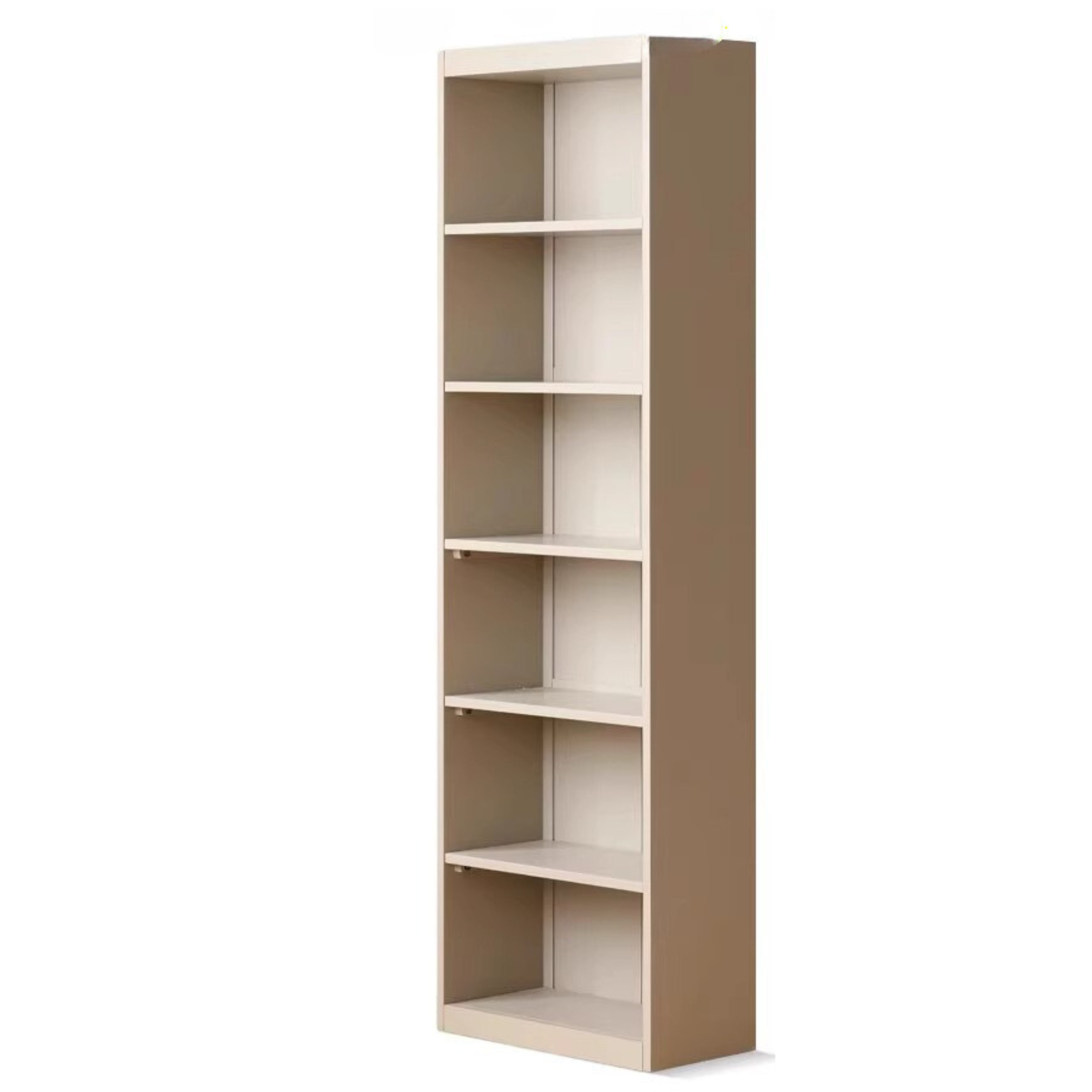 Poplar Solid Wood Bookcase Light Luxury Style