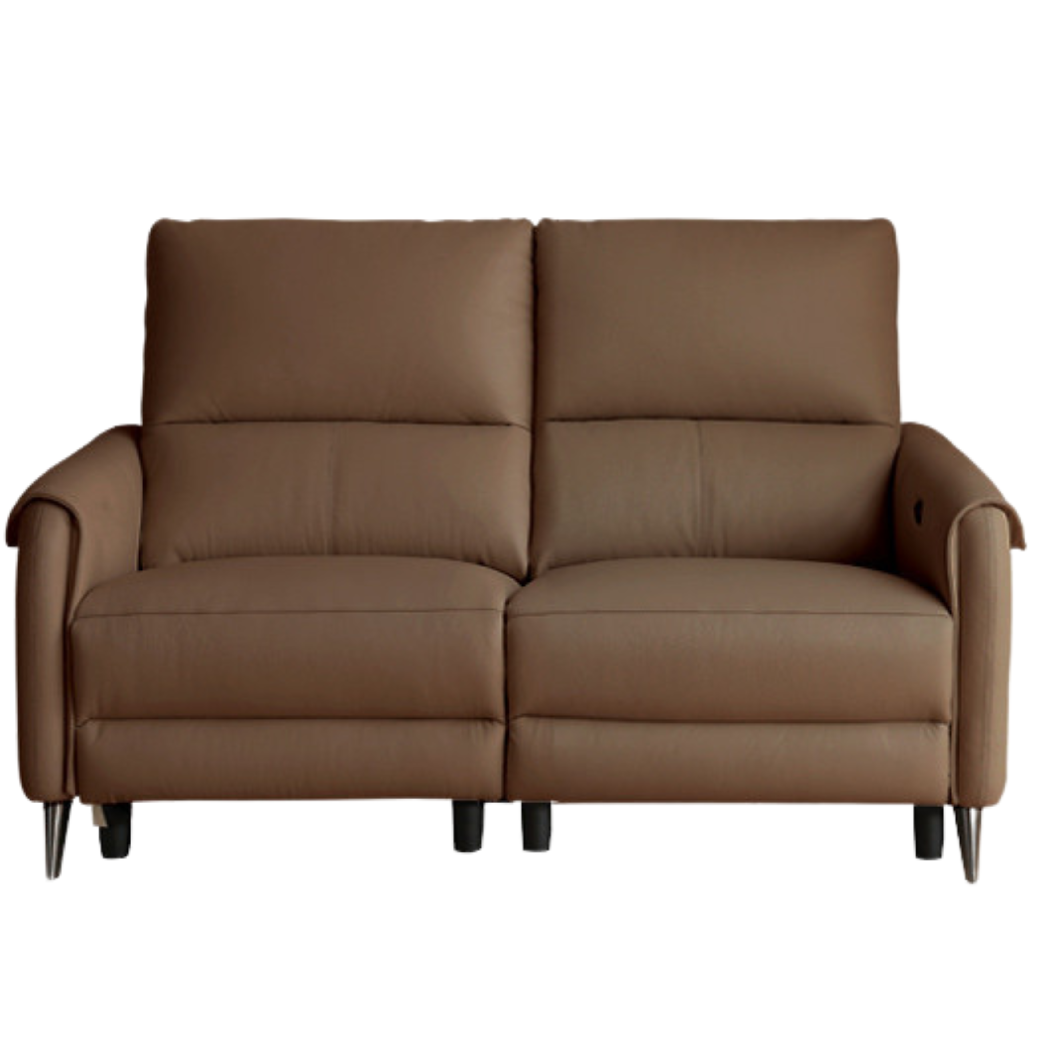 Genuine Leather Zero Wall Multifunctional Electric Sofa, Top Layer Cowhide Sofa.