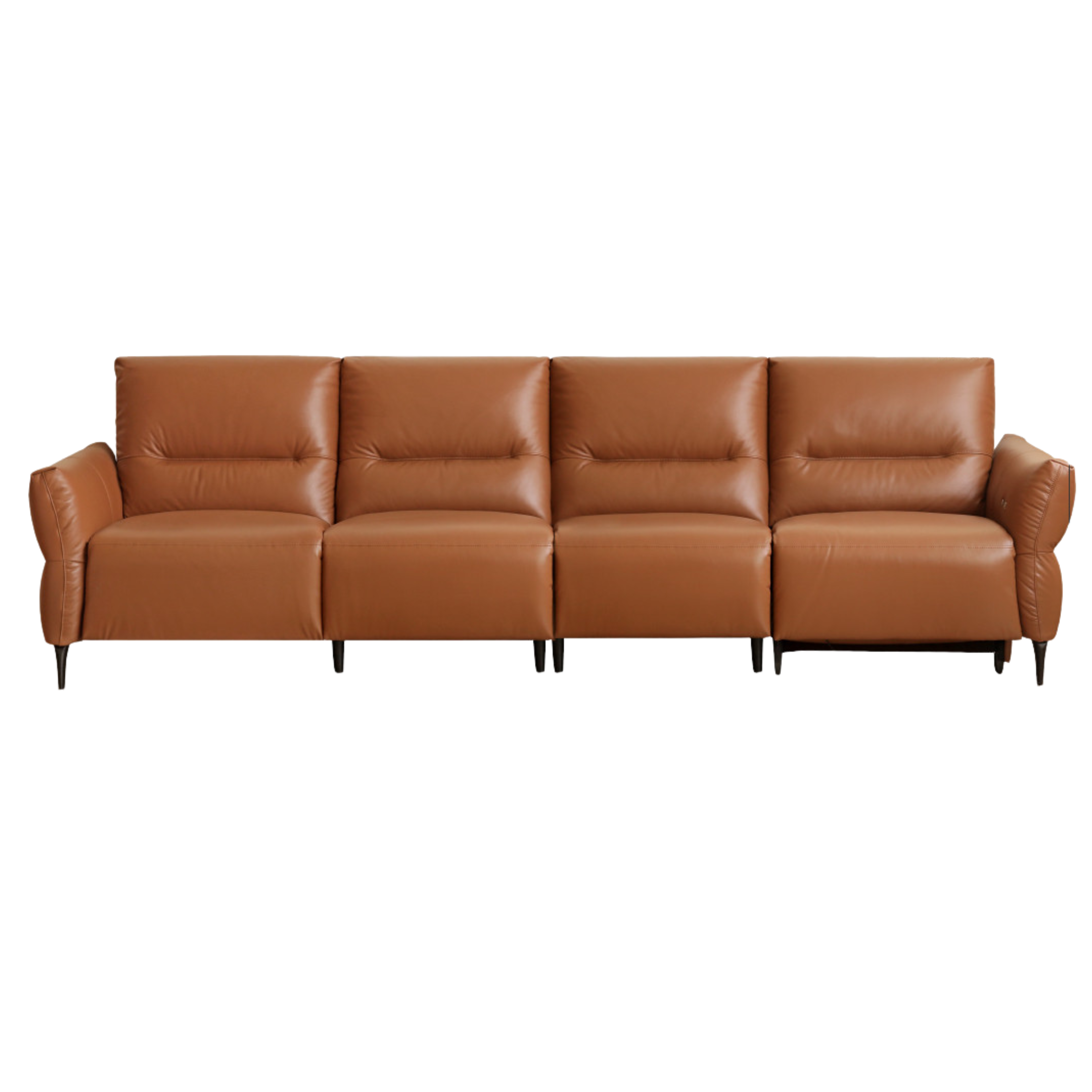 Leather Sofa, Head Layer, Cowhide Electric Sofa.