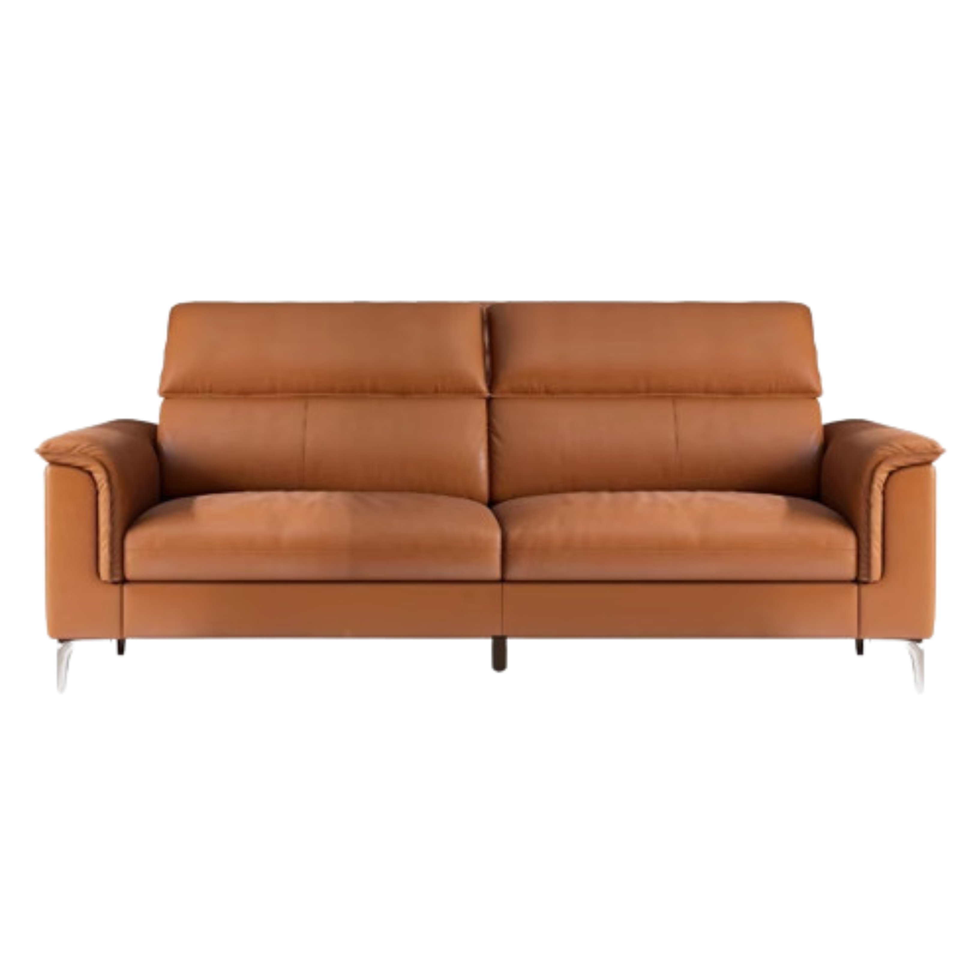 Genuine LeatherSofa, Light Luxury Top Layer Cowhide Italian Sofa.