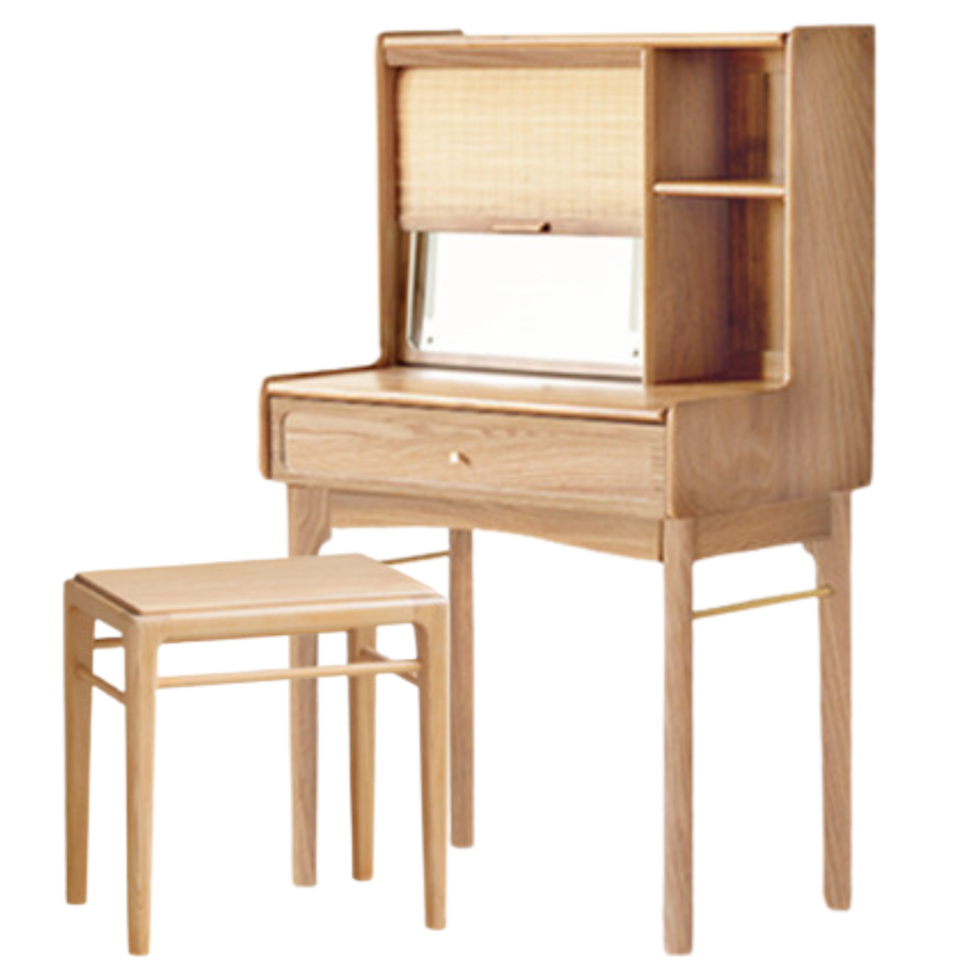 Ash, Oak Solid Wood Dressing Table.