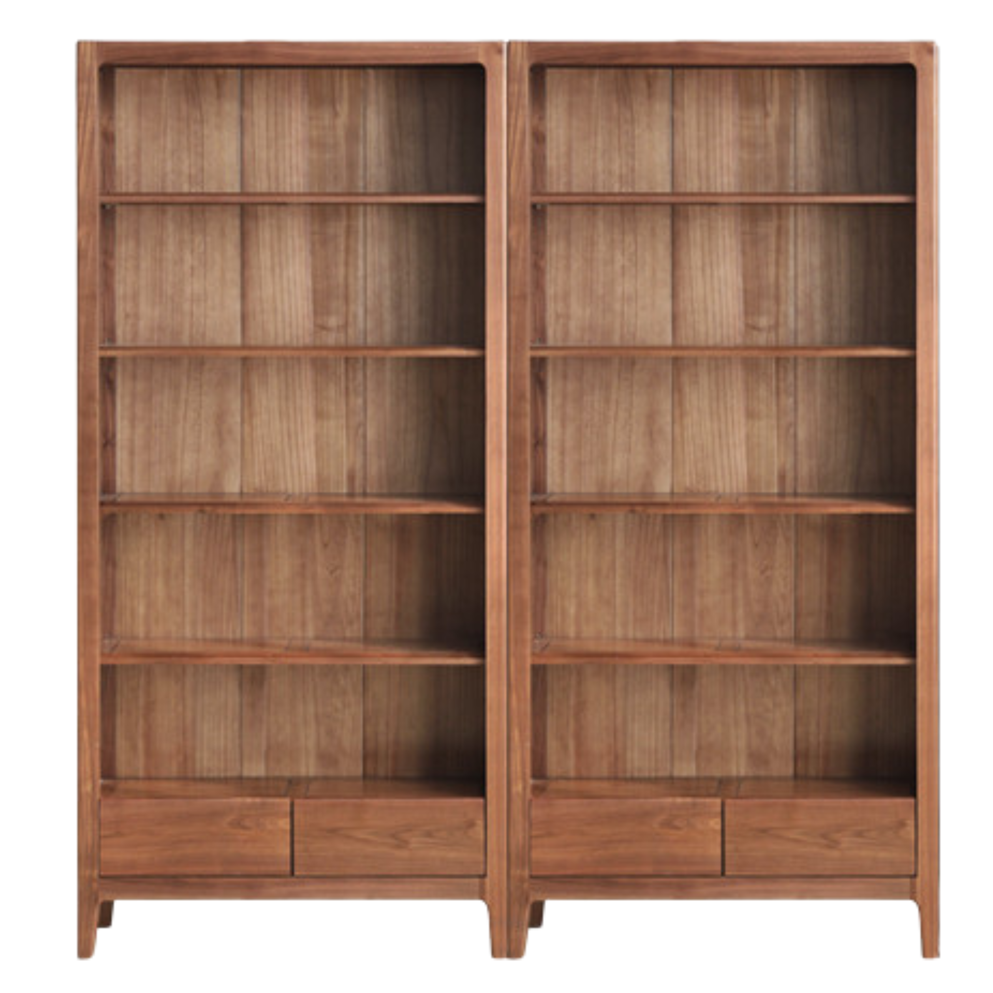 Ash Solid Wood Combination Bookcase Bookshelf