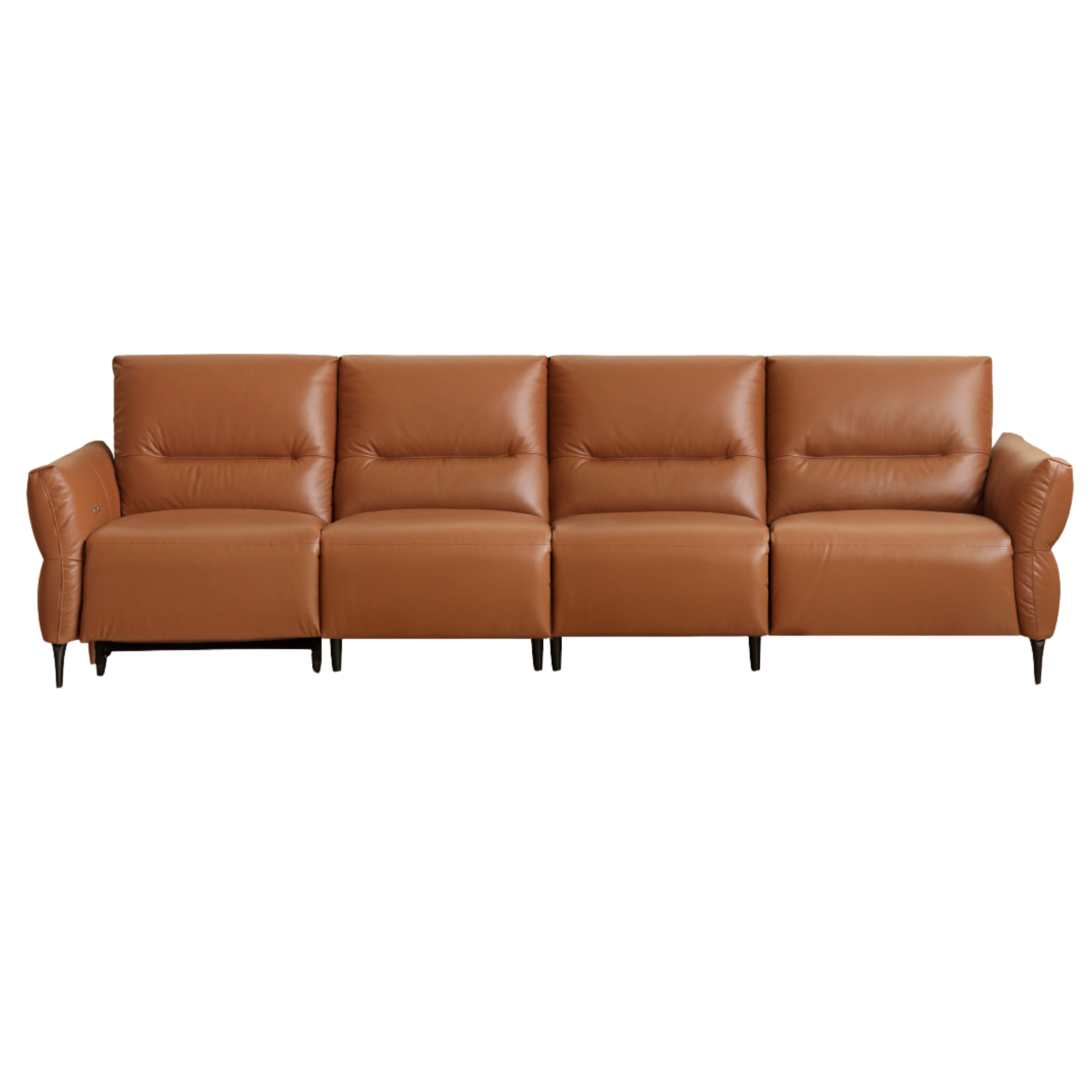 Leather Sofa, Head Layer, Cowhide Electric Sofa.