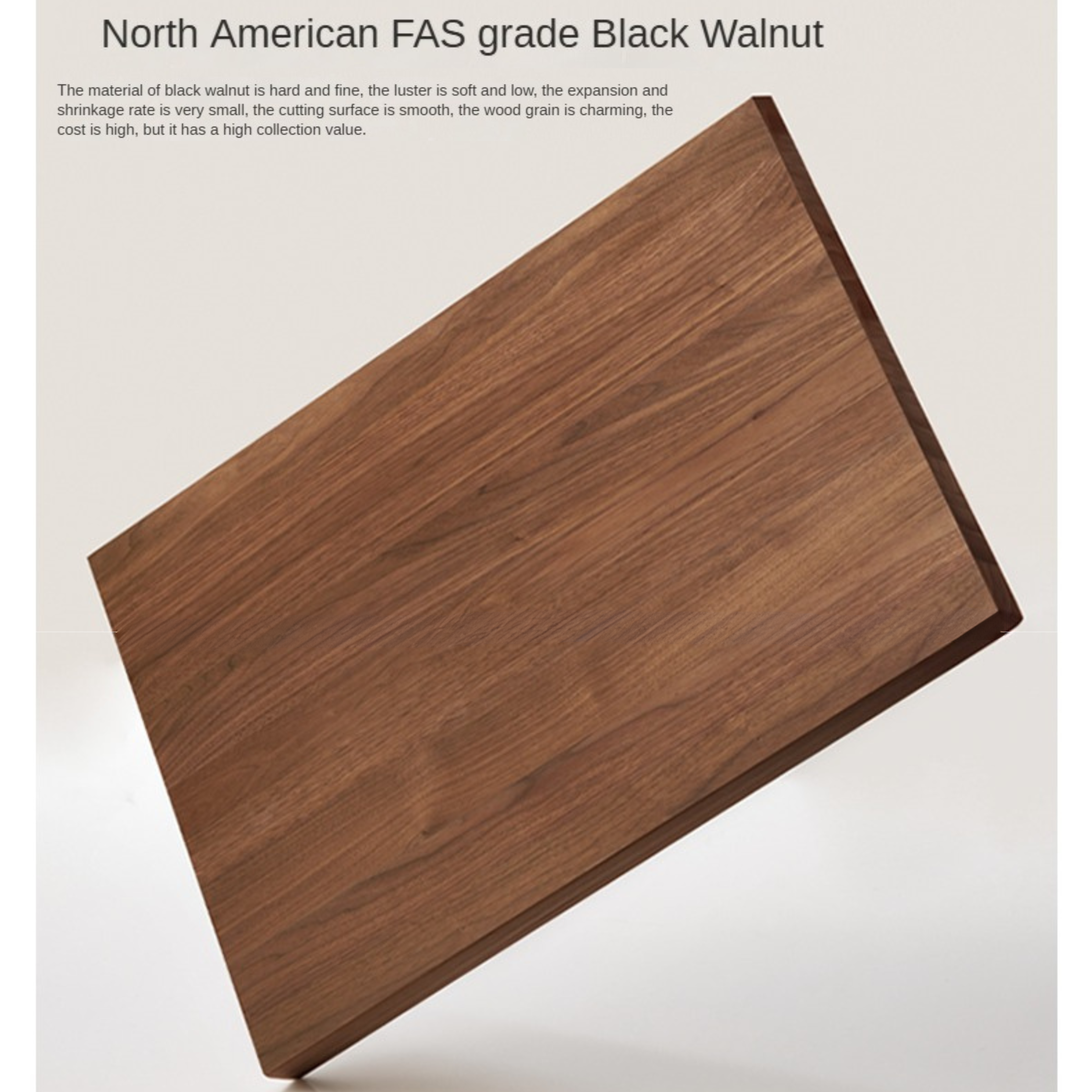Oak, Black Walnut Solid Wood Clothes Hanger