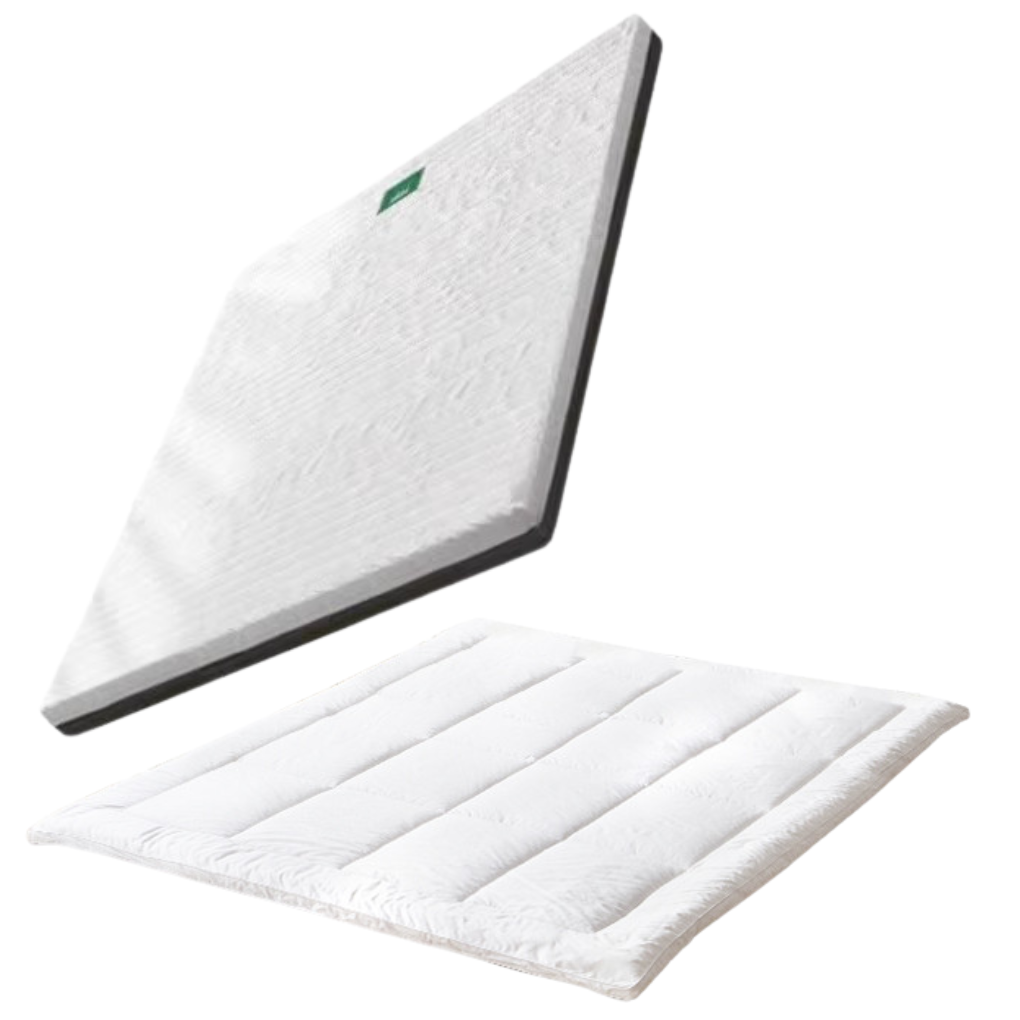 Zero-Glue Natural Coconut Fiber Eco-Friendly Double Mattress, Thin and Firm with Spinal Support 12cm, 8cm, 6cm