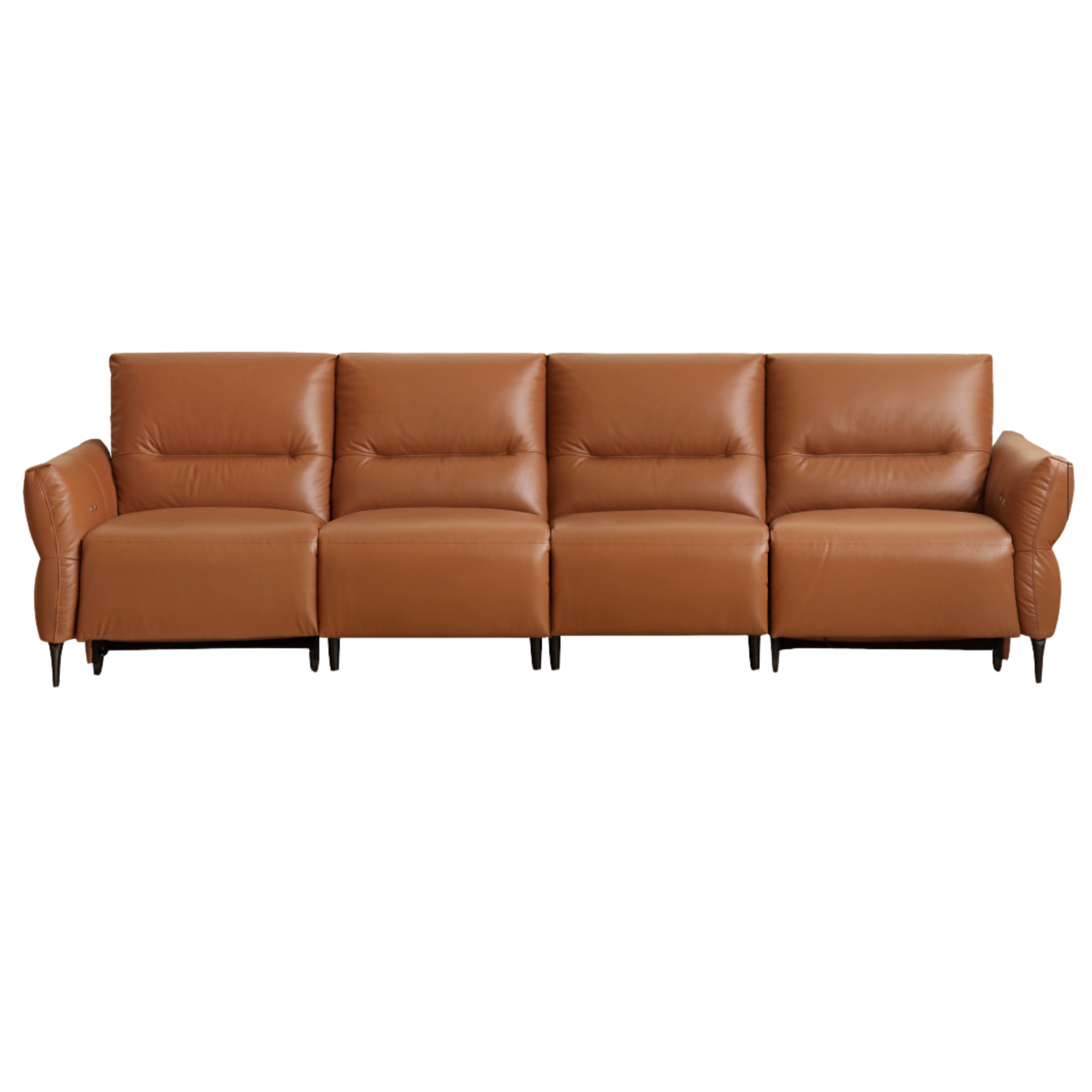 Leather Sofa, Head Layer, Cowhide Electric Sofa.