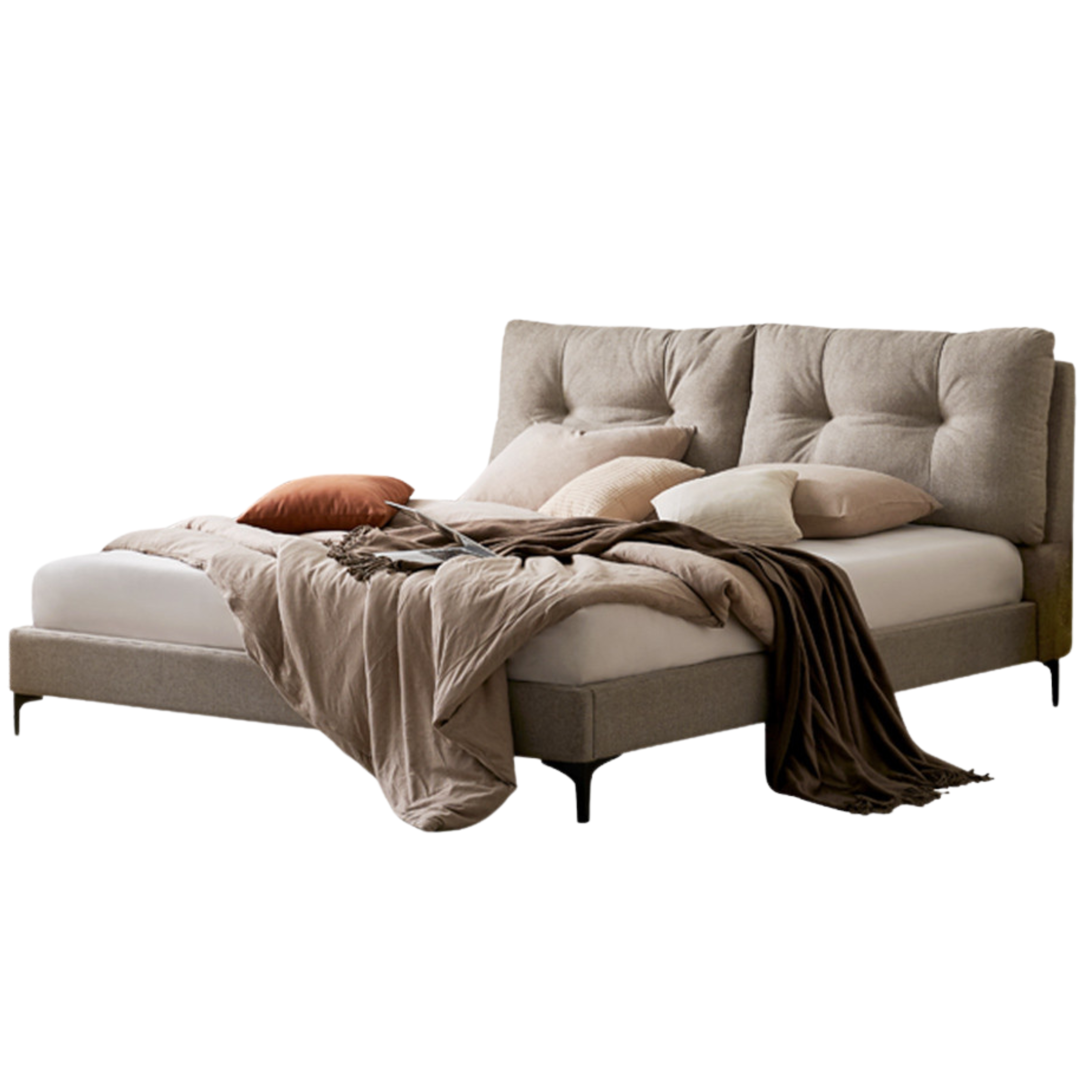 Lightweight Luxury Fabric Bed