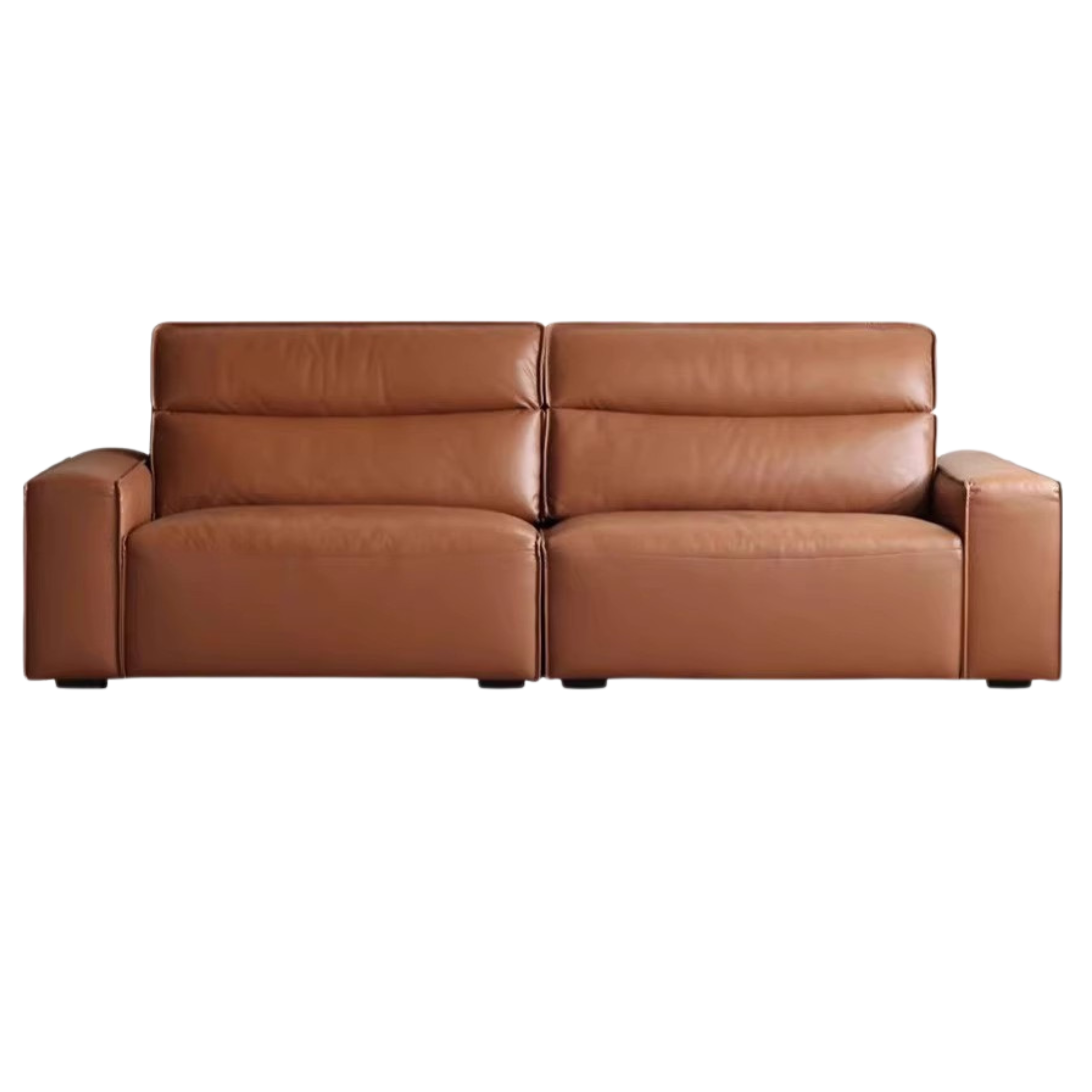 Genuine Leather Art Down Sofa.