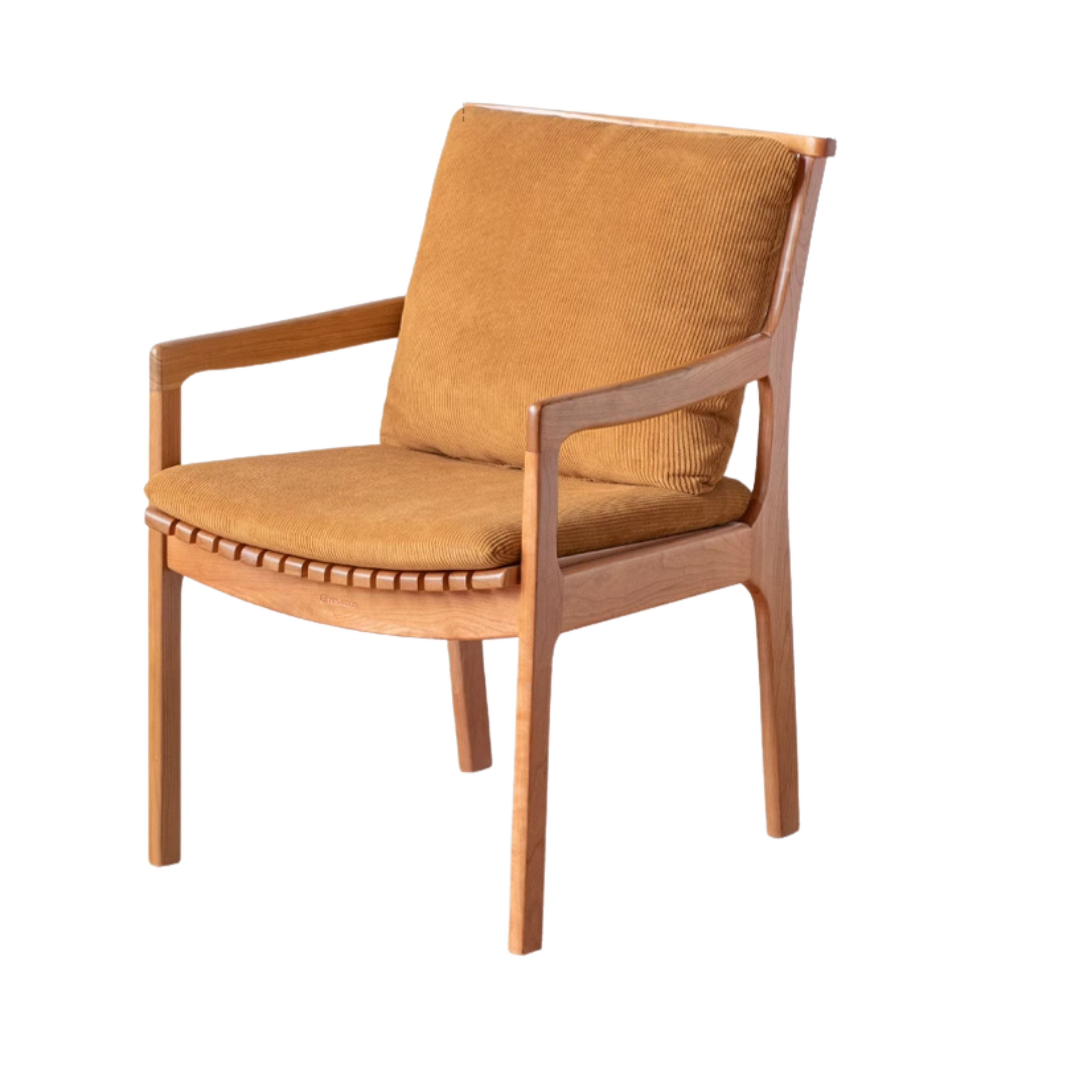 Cherry, Ash, Oak, Beech Solid Wood Book Chair Comfortable Soft Back Chair