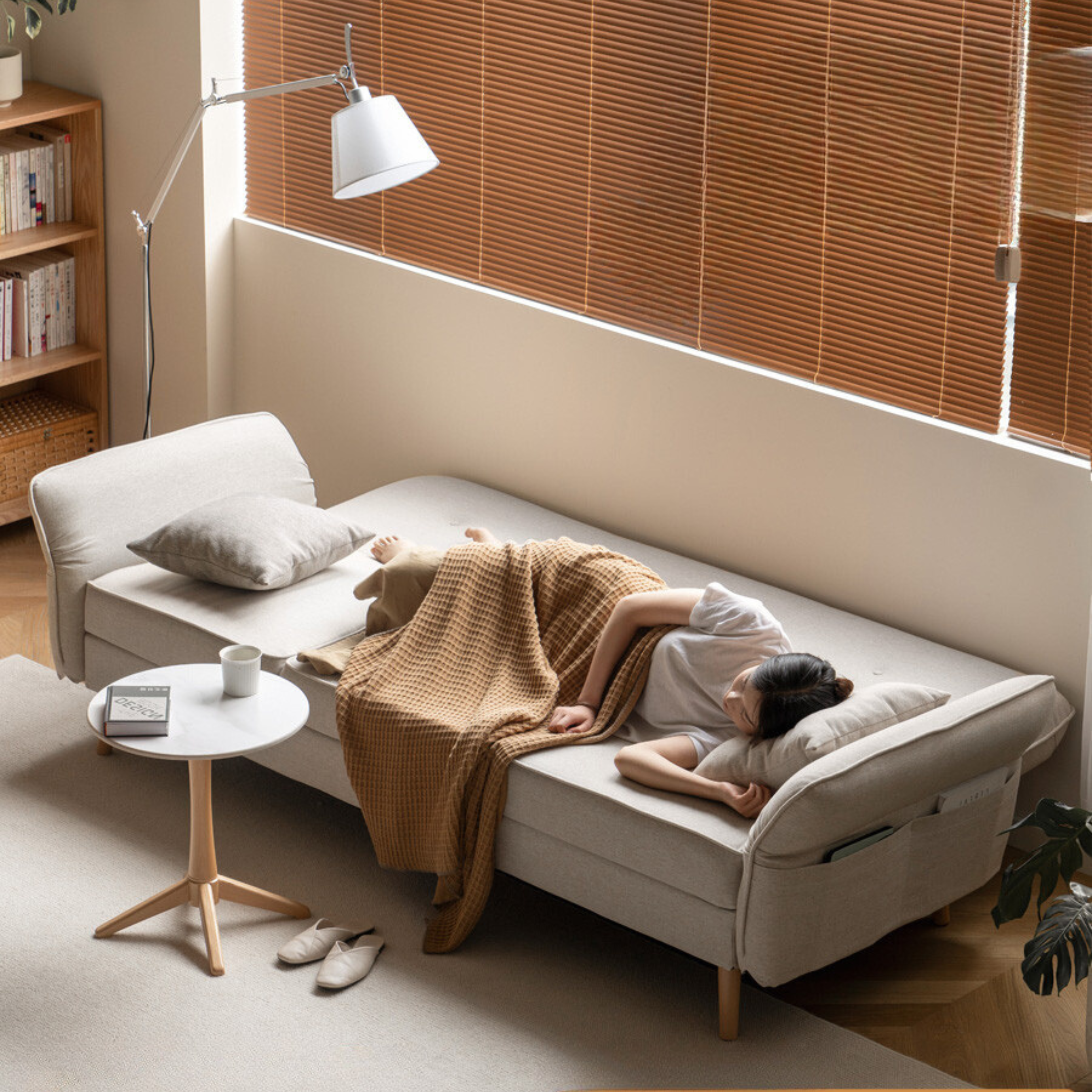 Fabric Multi-functional Sleeper Sofa
