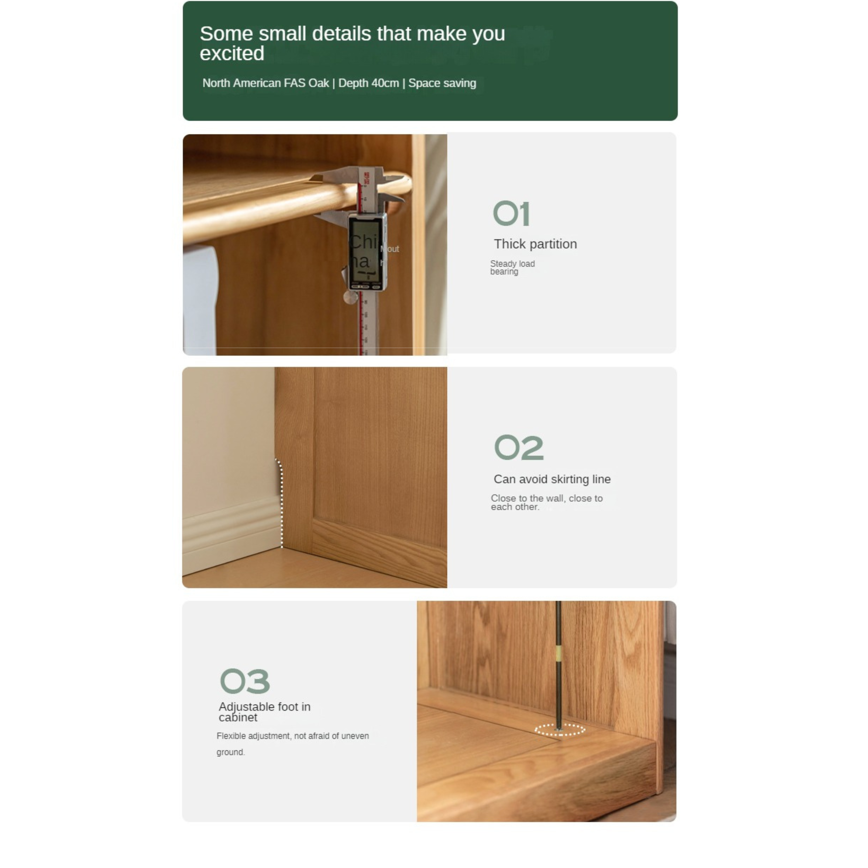 Solid RubberWood, Oak Solid Wood Wardrobe Thin Cloth Curtain.