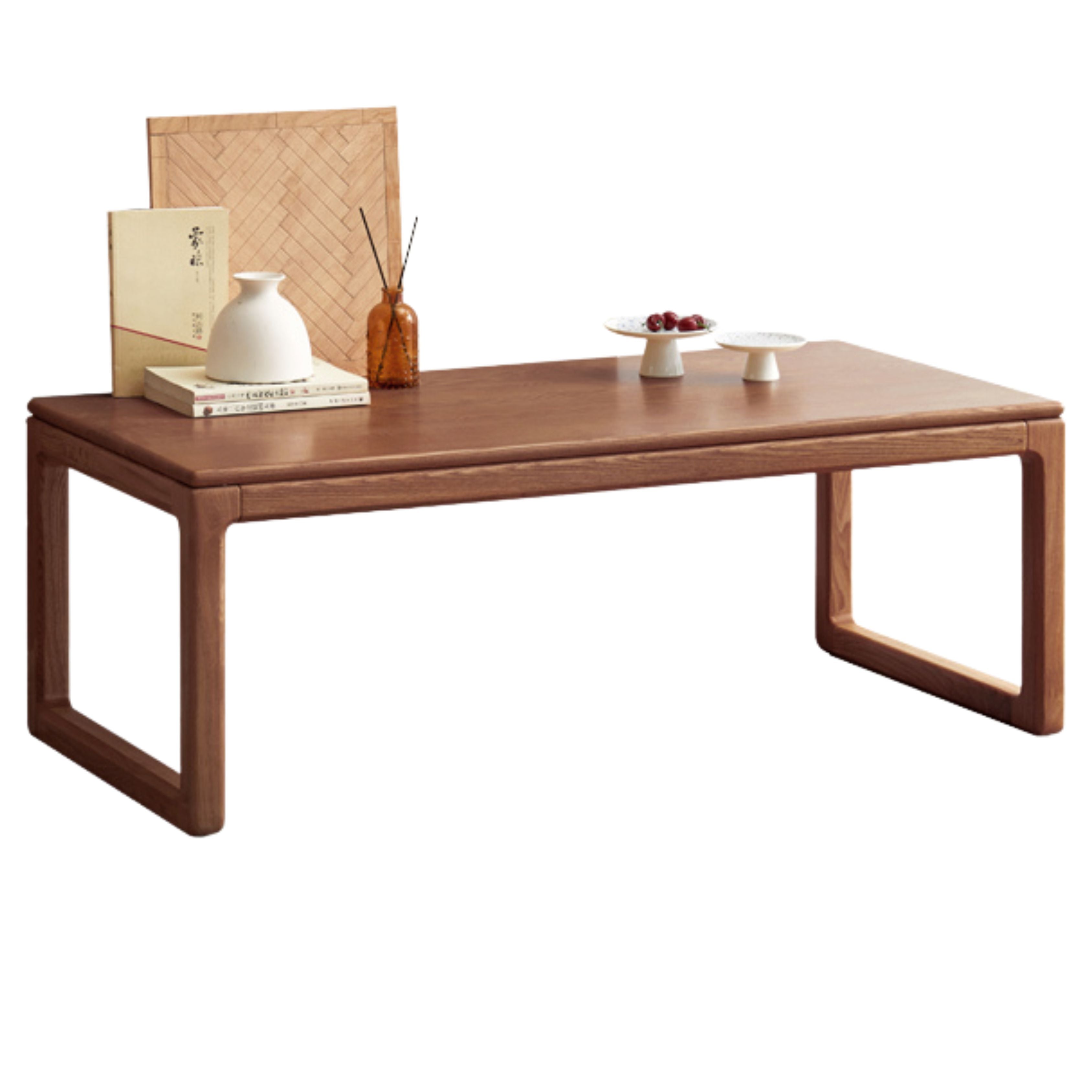 Ash, Black Walnut, Oak Solid Wood Coffee Table