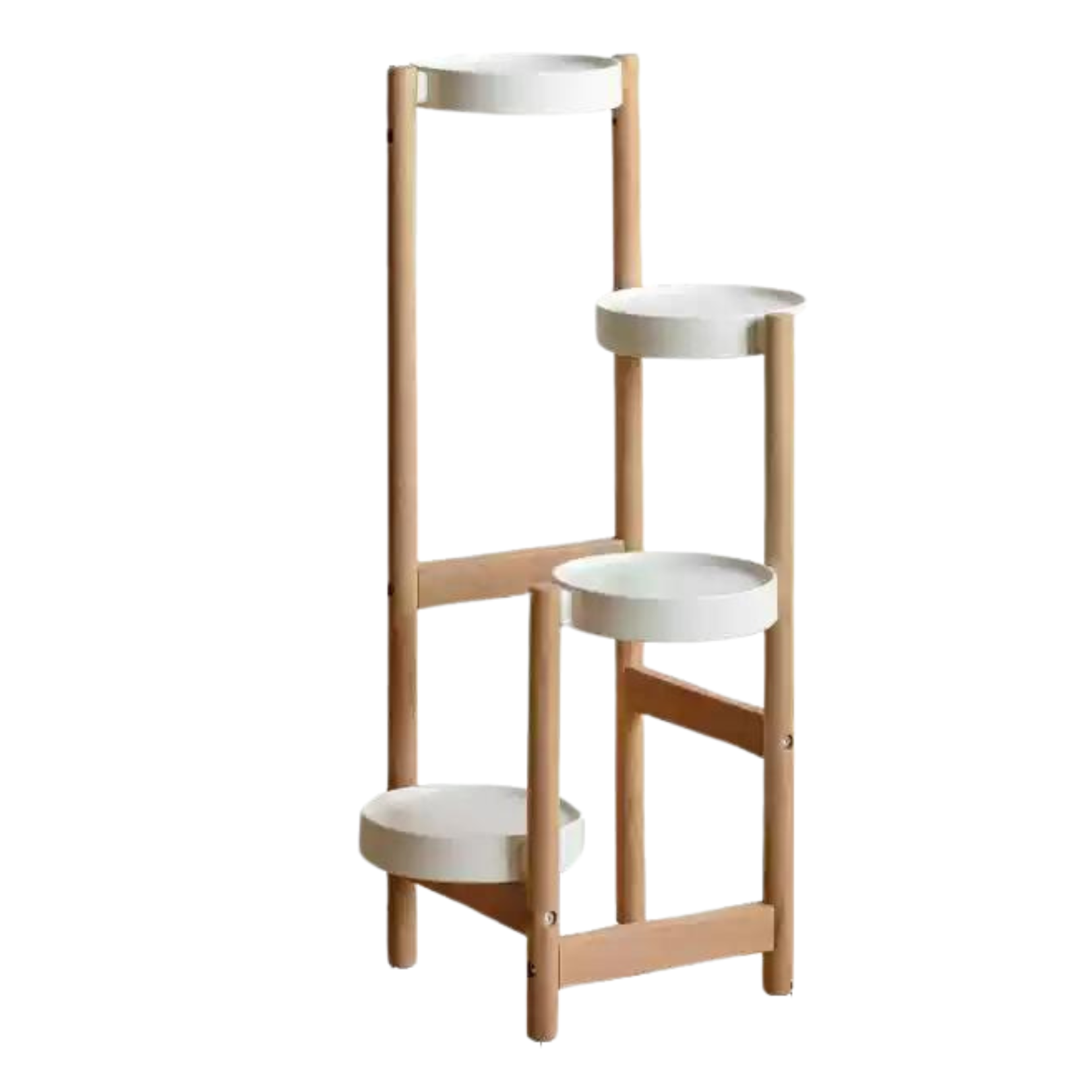 Beech Solid Wood Flower Rack